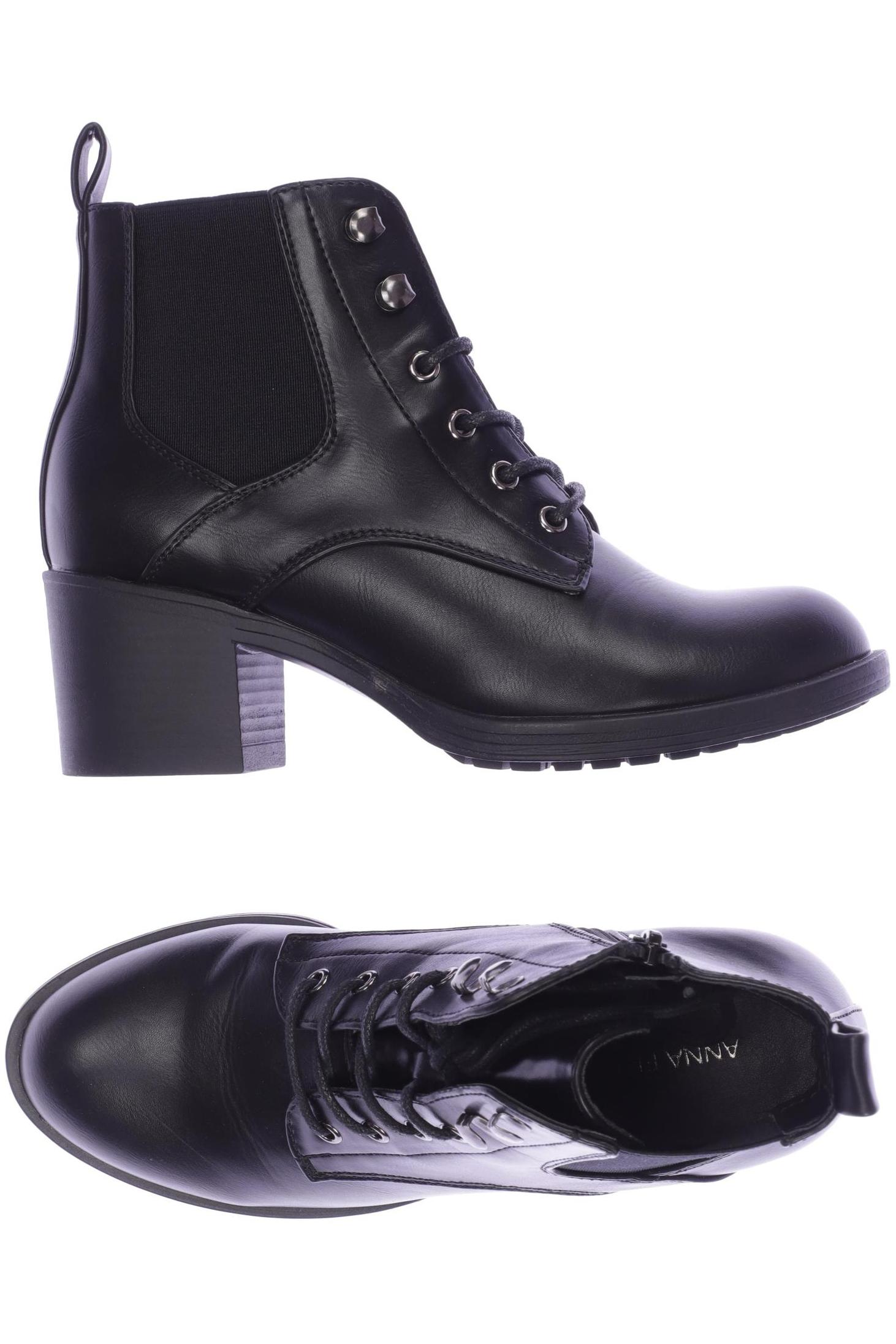 

Anna Field Damen Stiefelette, schwarz, Gr. 37