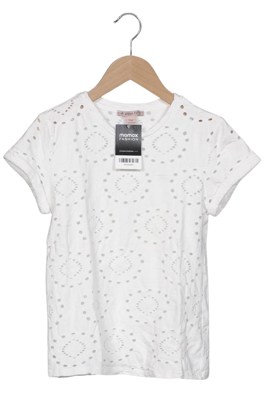 

Anna Field Damen T-Shirt, weiß, Gr. 34