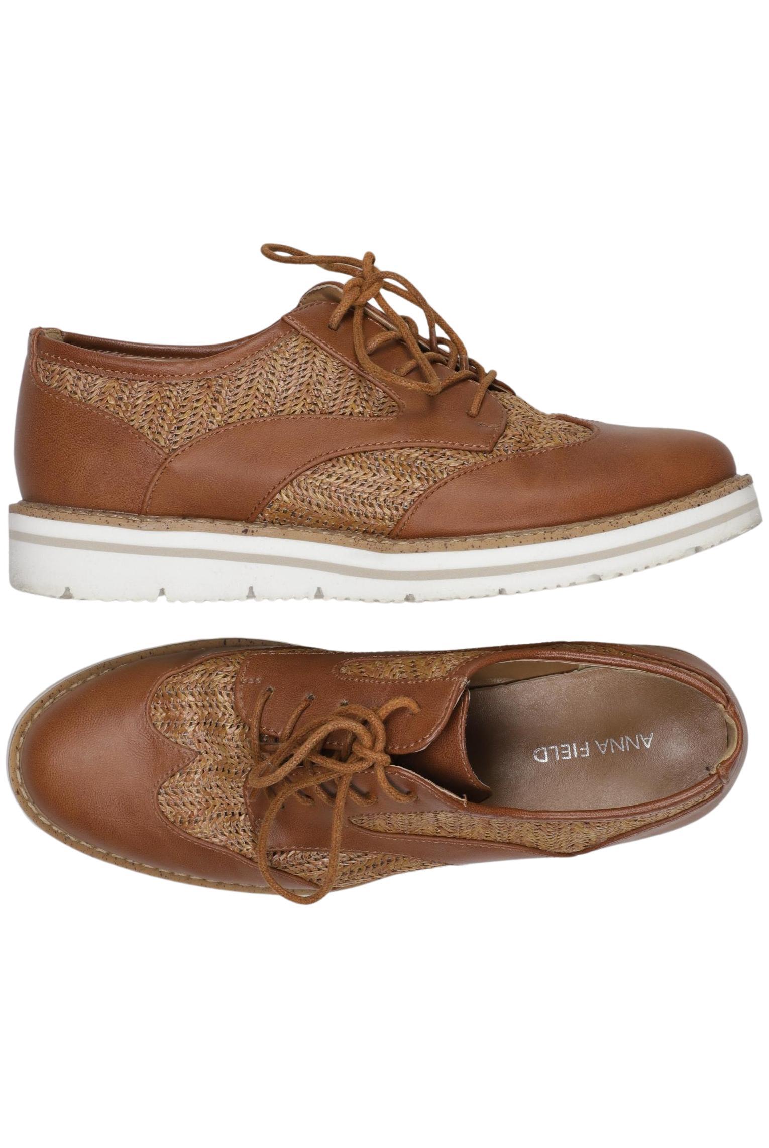 

Anna Field Damen Halbschuh, braun, Gr. 38