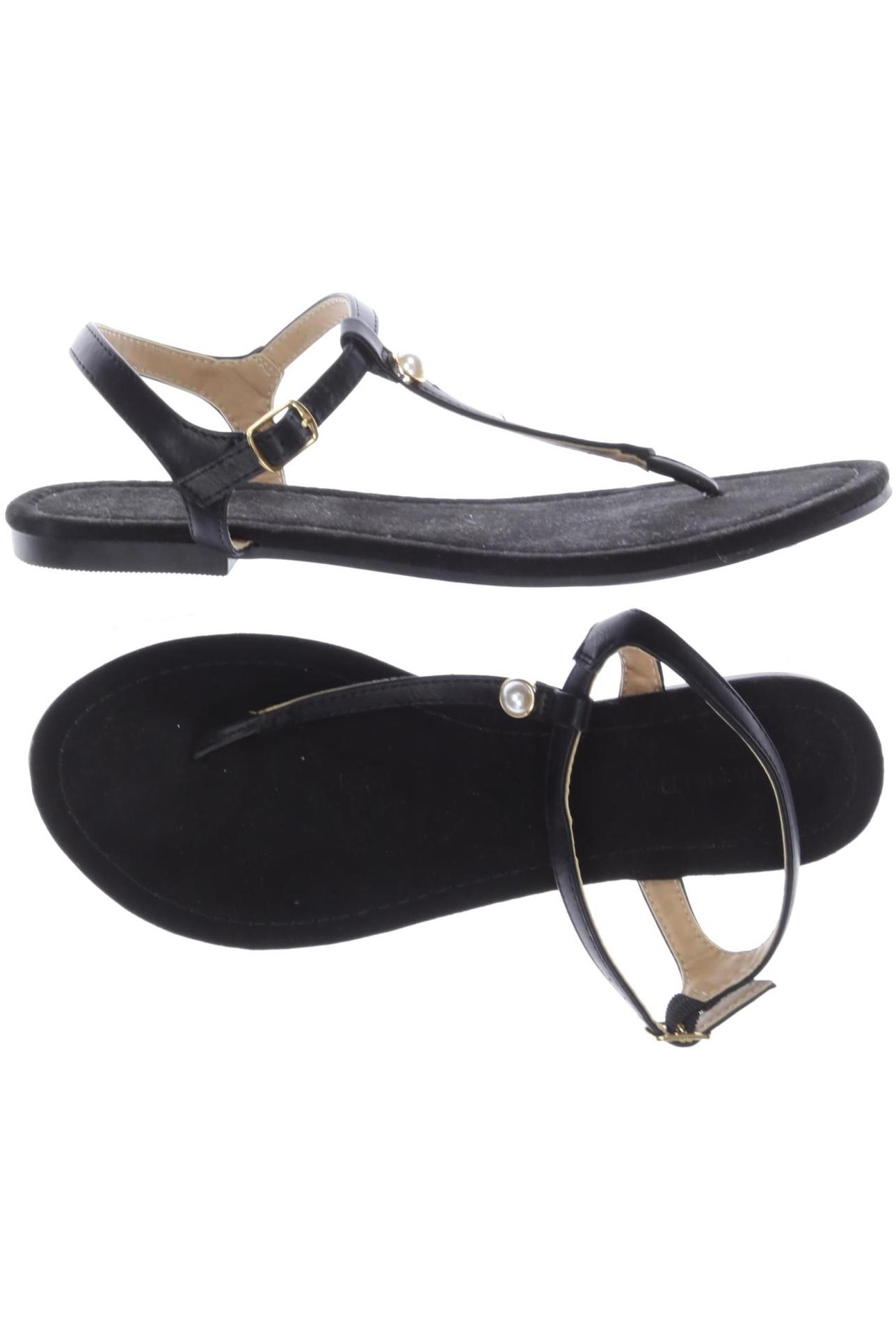 

Anna Field Damen Sandale, schwarz, Gr. 39