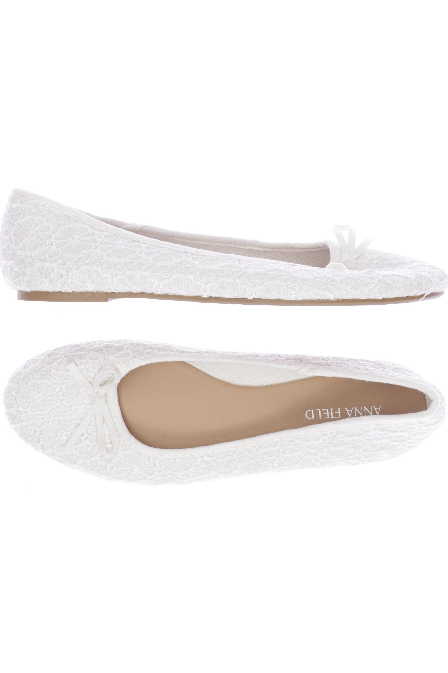 

Anna Field Damen Ballerinas, weiß, Gr. 38