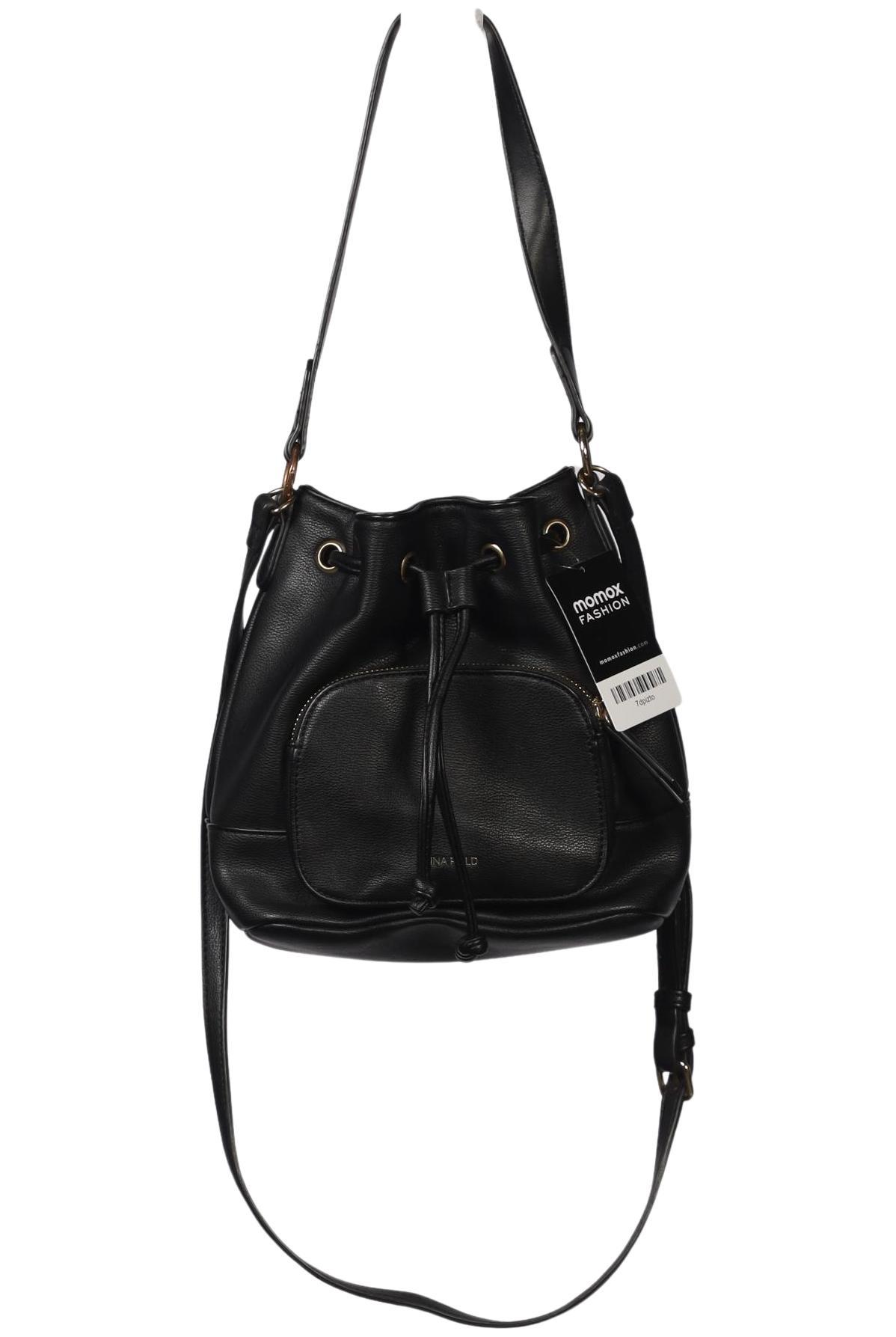 

Anna Field Damen Handtasche, schwarz, Gr.