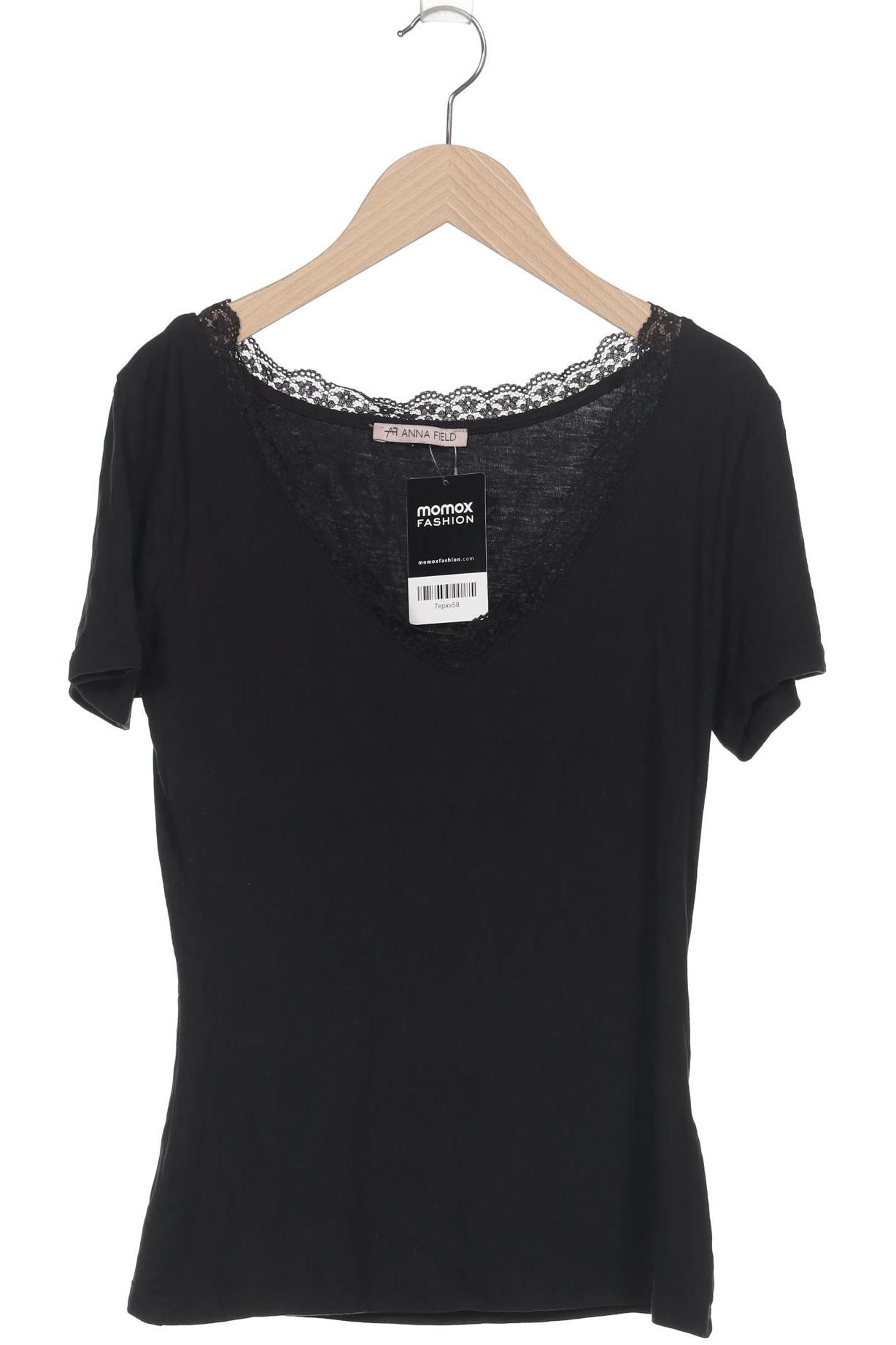 

Anna Field Damen T-Shirt, schwarz, Gr. 36