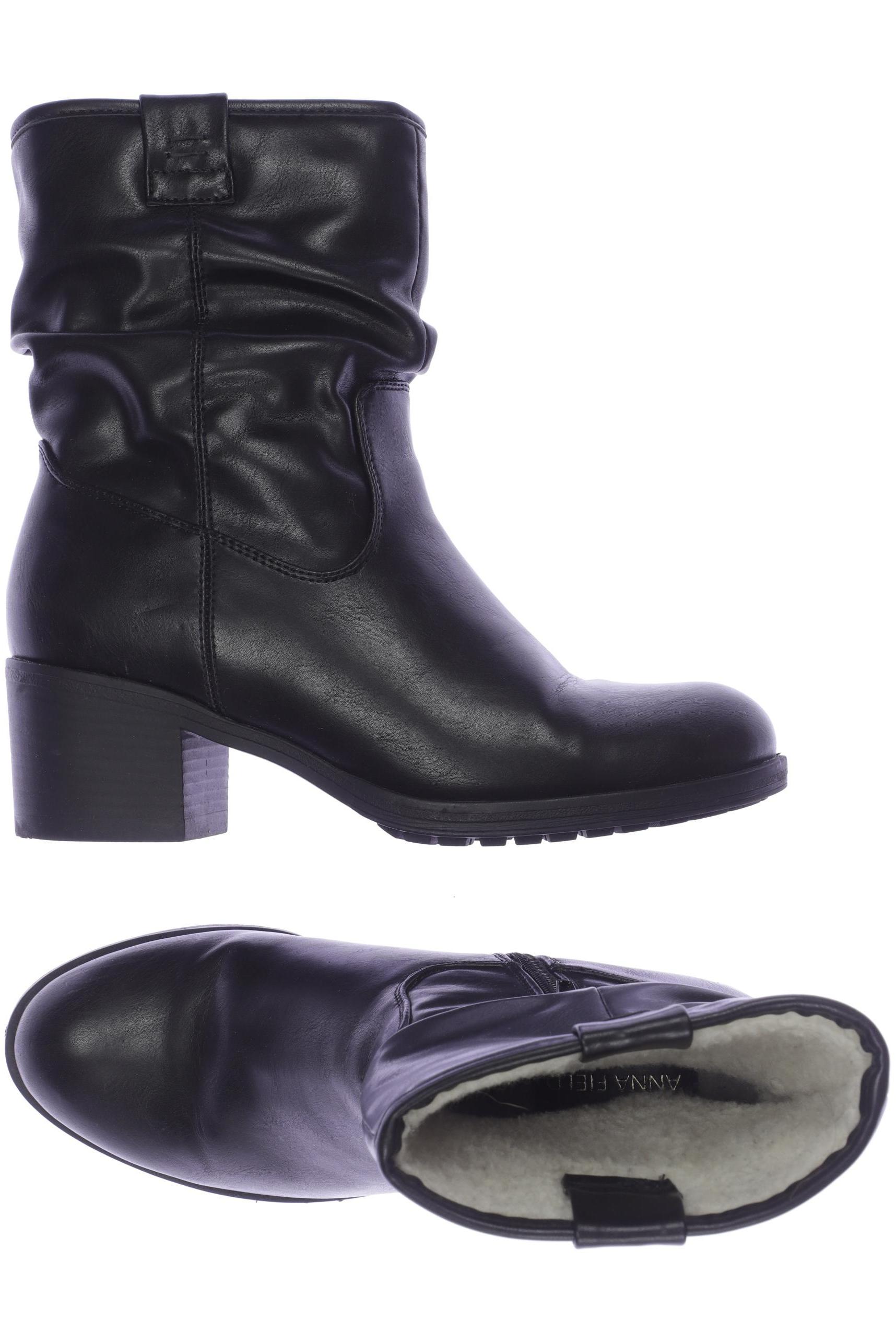 

Anna Field Damen Stiefelette, schwarz, Gr. 39