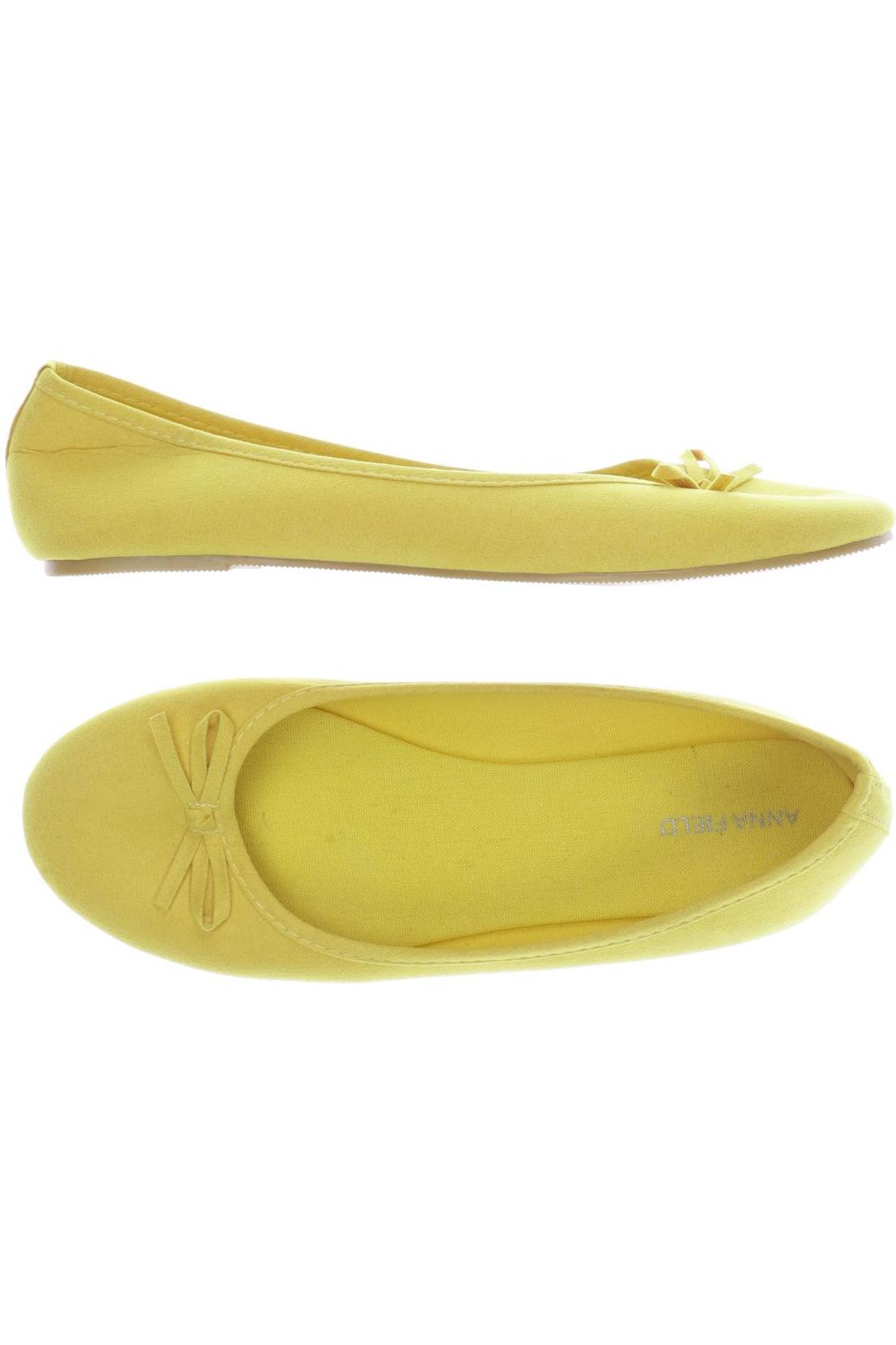 

Anna Field Damen Ballerinas, gelb, Gr. 40