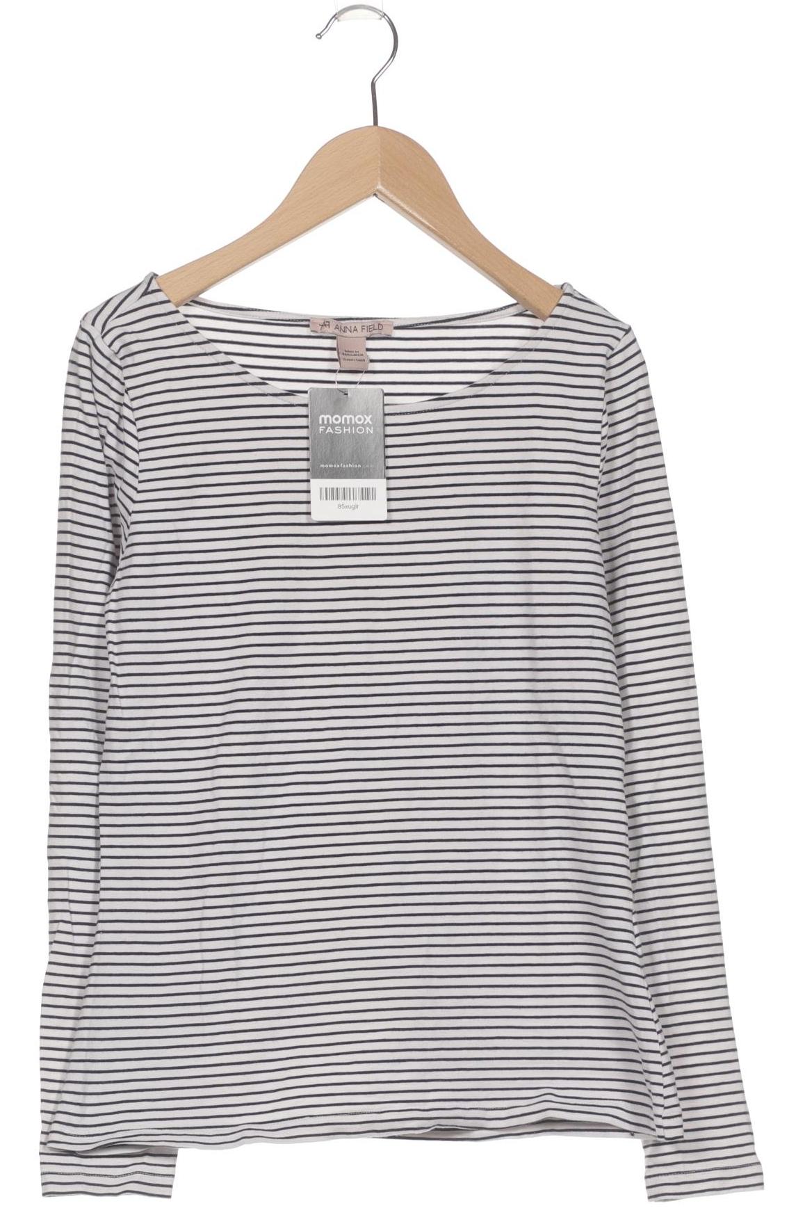 

Anna Field Damen Langarmshirt, weiß, Gr. 38