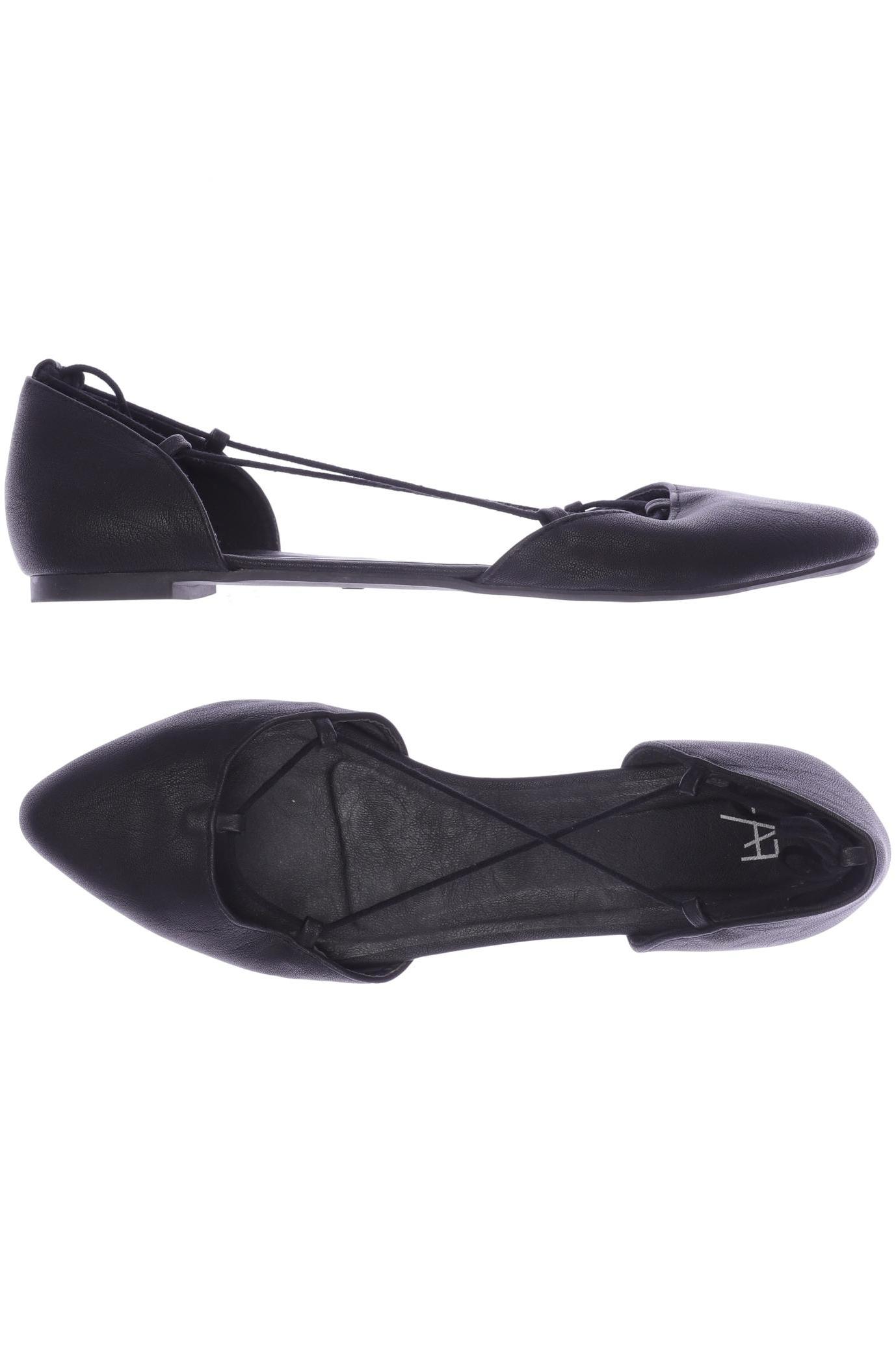 

Anna Field Damen Ballerinas, schwarz
