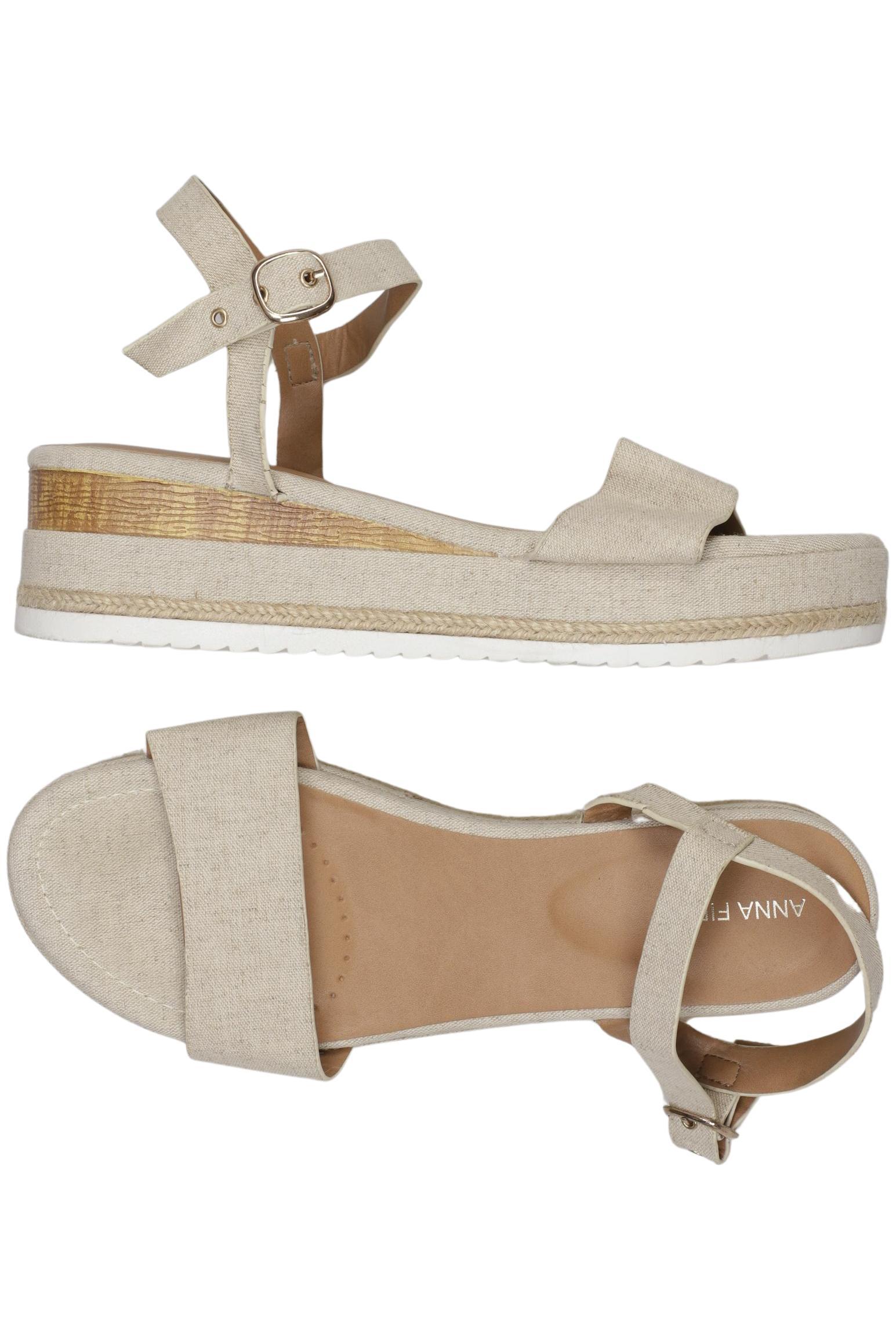 

Anna Field Damen Sandale, beige, Gr. 42