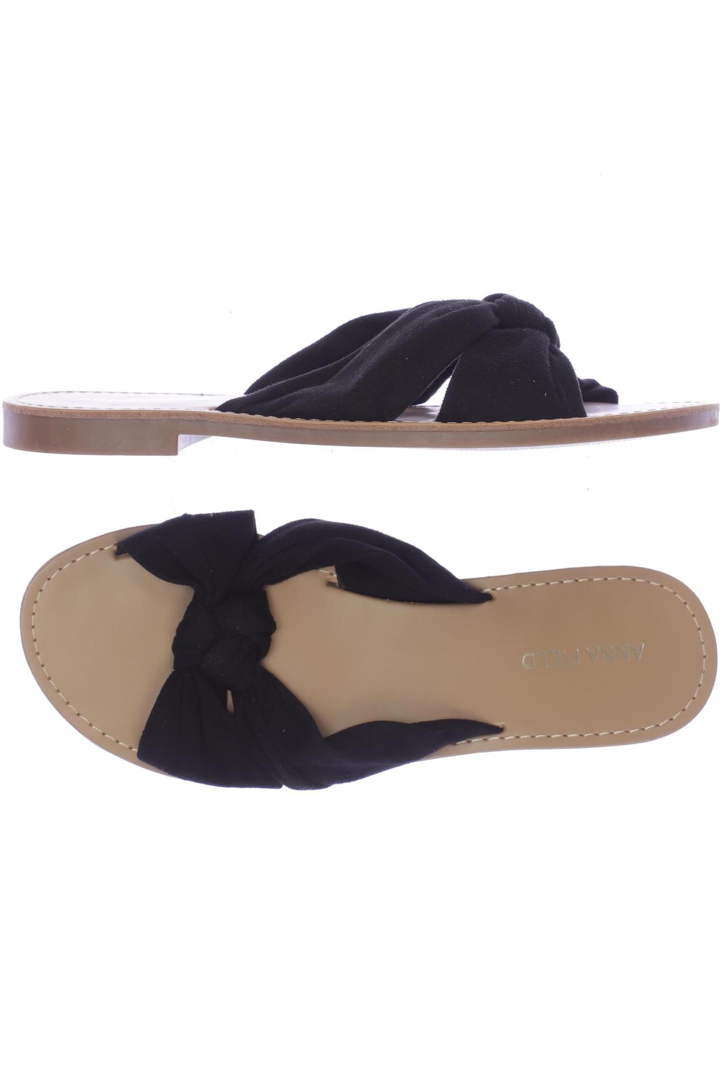 

Anna Field Damen Sandale, schwarz, Gr. 37