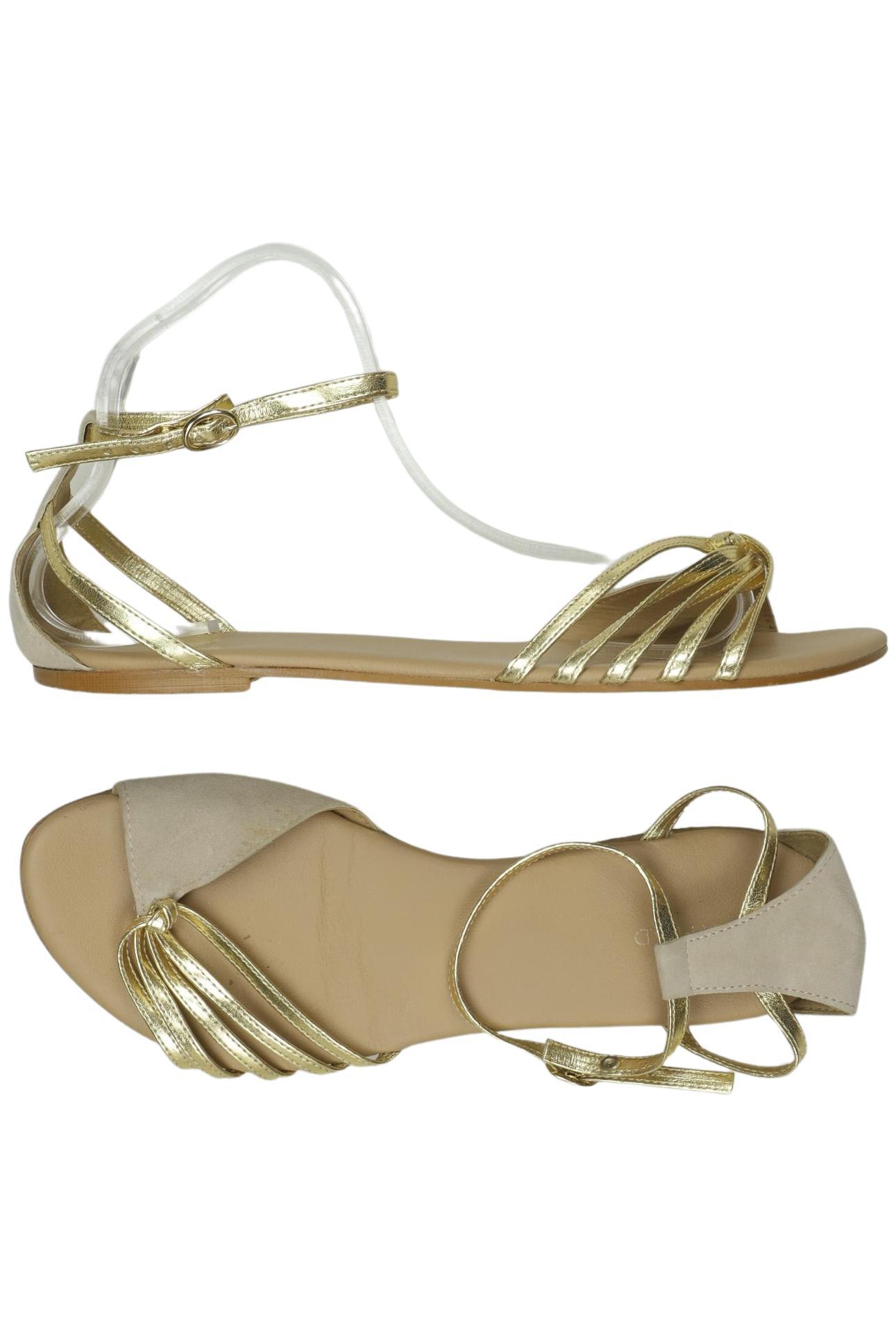 

Anna Field Damen Sandale, gold, Gr. 41