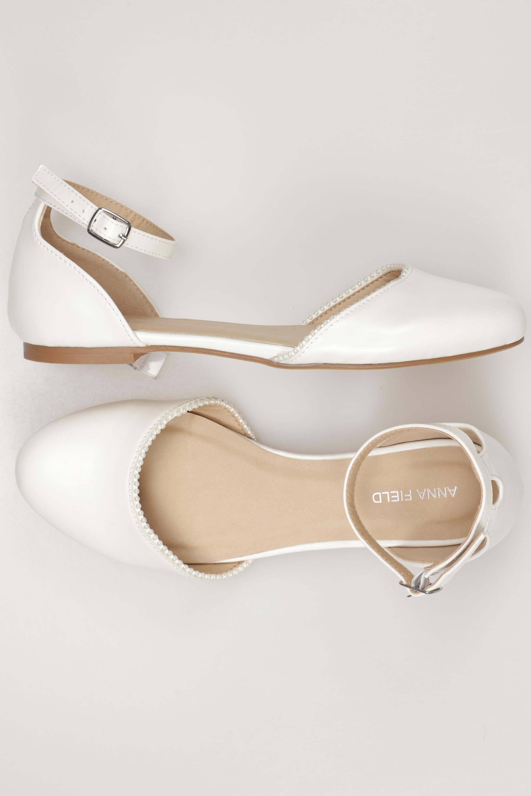 

Anna Field Damen Ballerinas, weiß, Gr. 39