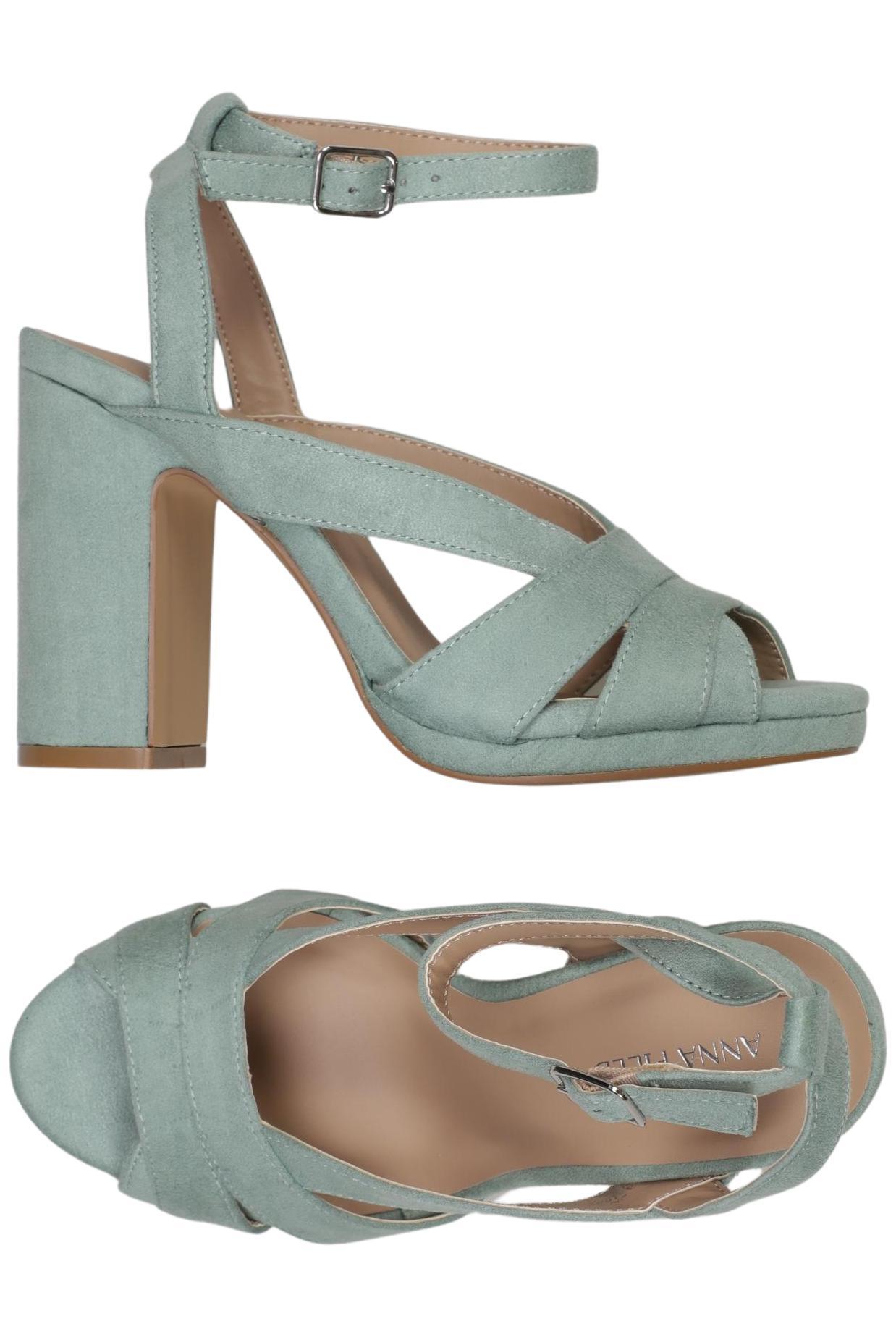 

Anna Field Damen Sandale, türkis, Gr. 36