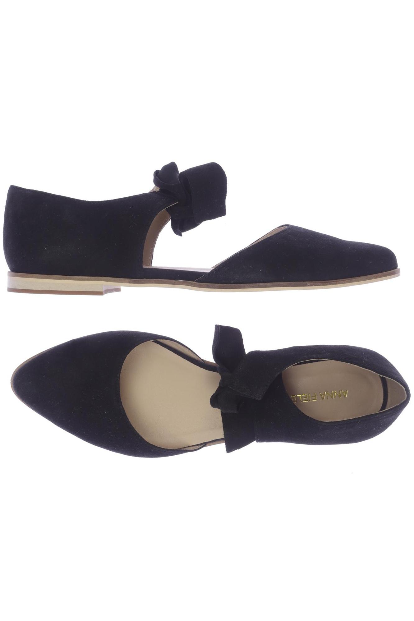 

Anna Field Damen Ballerinas, schwarz, Gr. 42