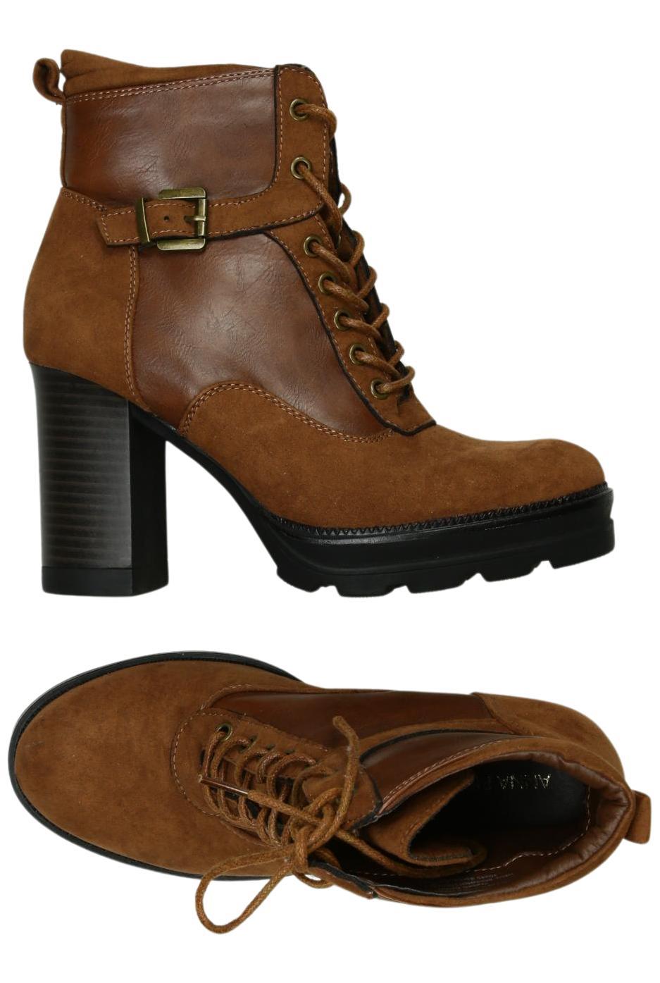 

Anna Field Damen Stiefelette, braun, Gr. 37