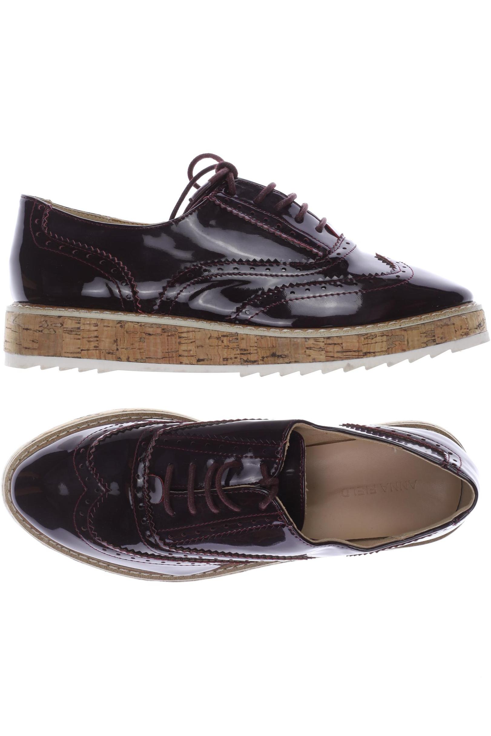 

Anna Field Damen Halbschuh, bordeaux, Gr. 39