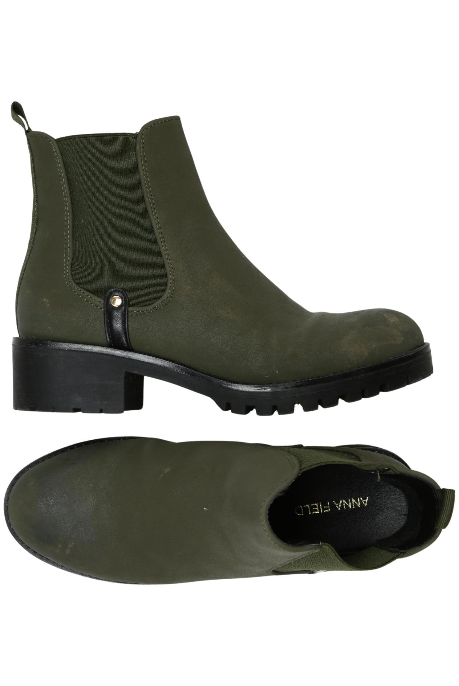 

Anna Field Damen Stiefelette, grün, Gr. 36