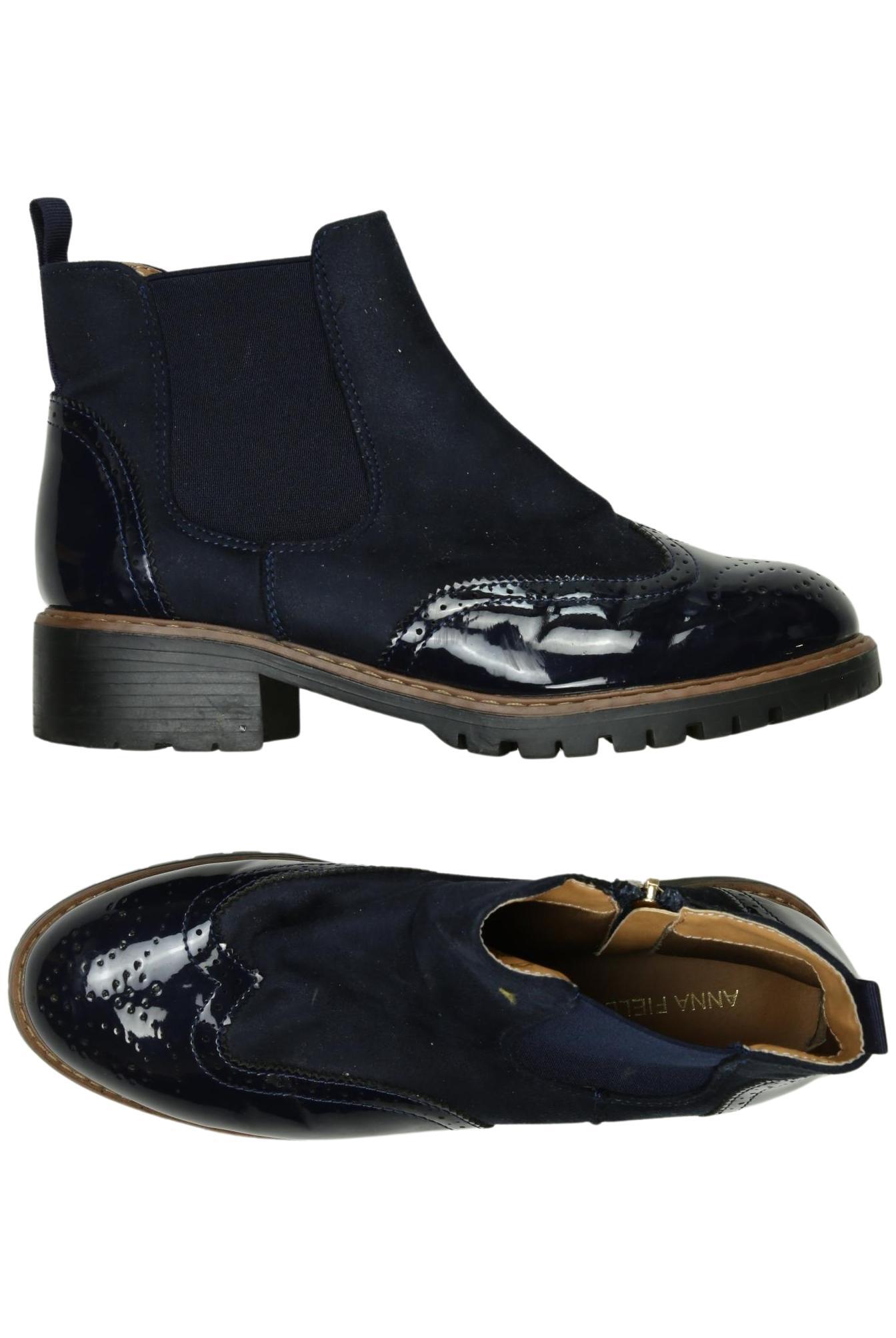 

Anna Field Damen Stiefelette, marineblau, Gr. 39