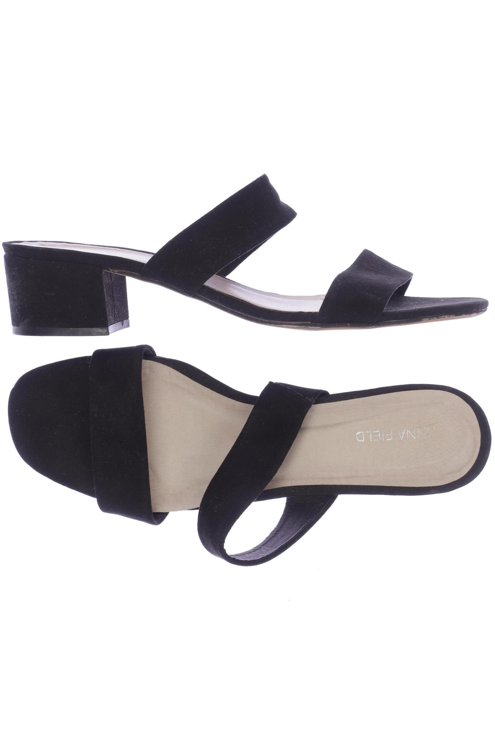 

Anna Field Damen Sandale, schwarz, Gr. 41