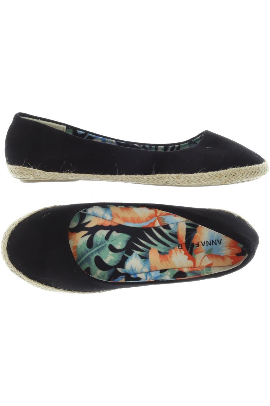

Anna Field Damen Ballerinas, schwarz, Gr. 36