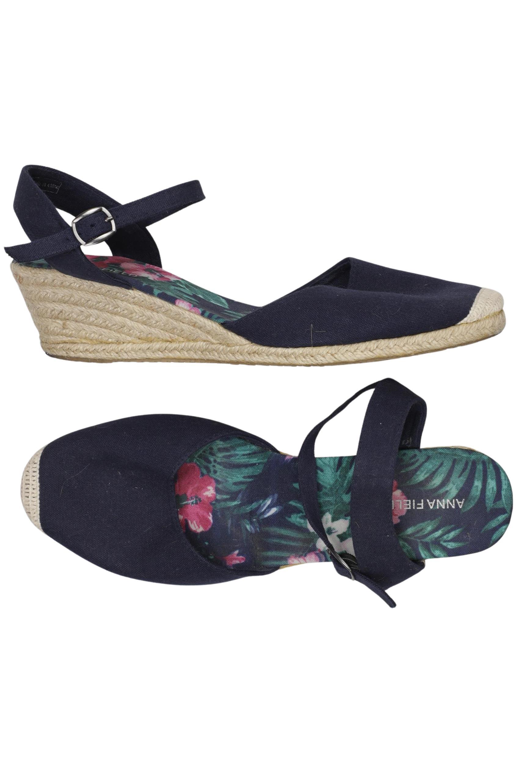 

Anna Field Damen Sandale, marineblau, Gr. 42