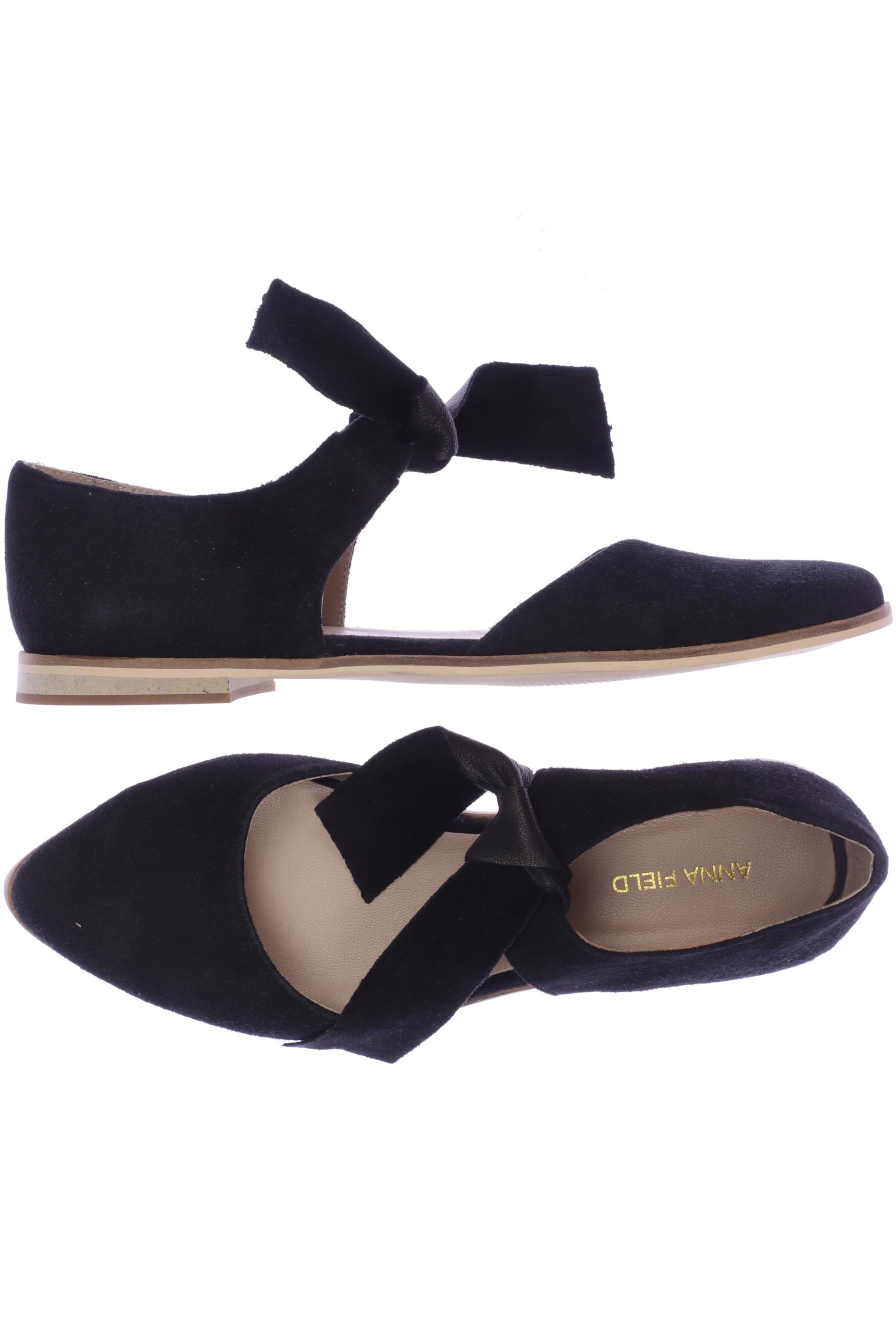

Anna Field Damen Ballerinas, schwarz, Gr. 39