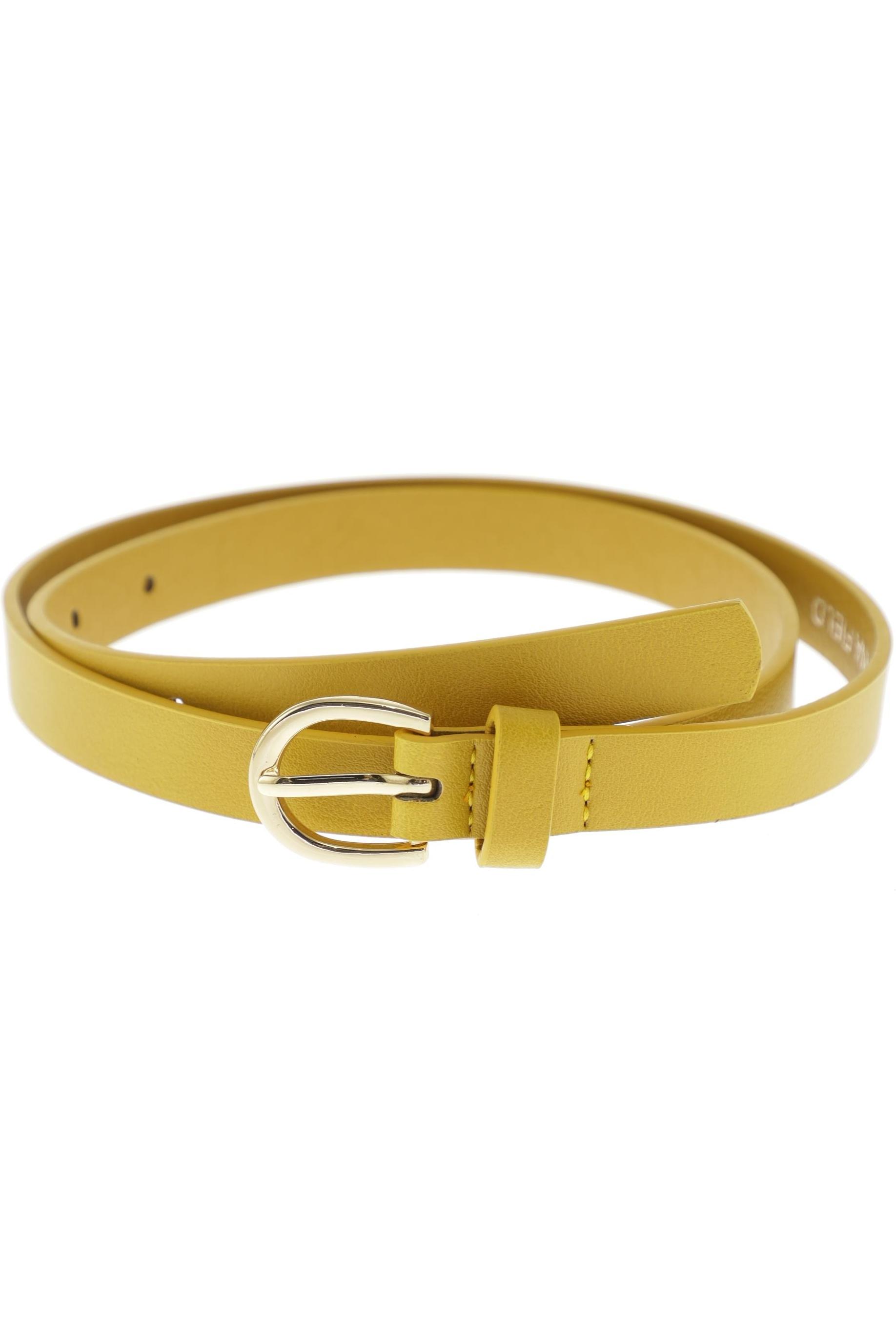 

Anna Field Damen Gürtel, gelb, Gr. 80