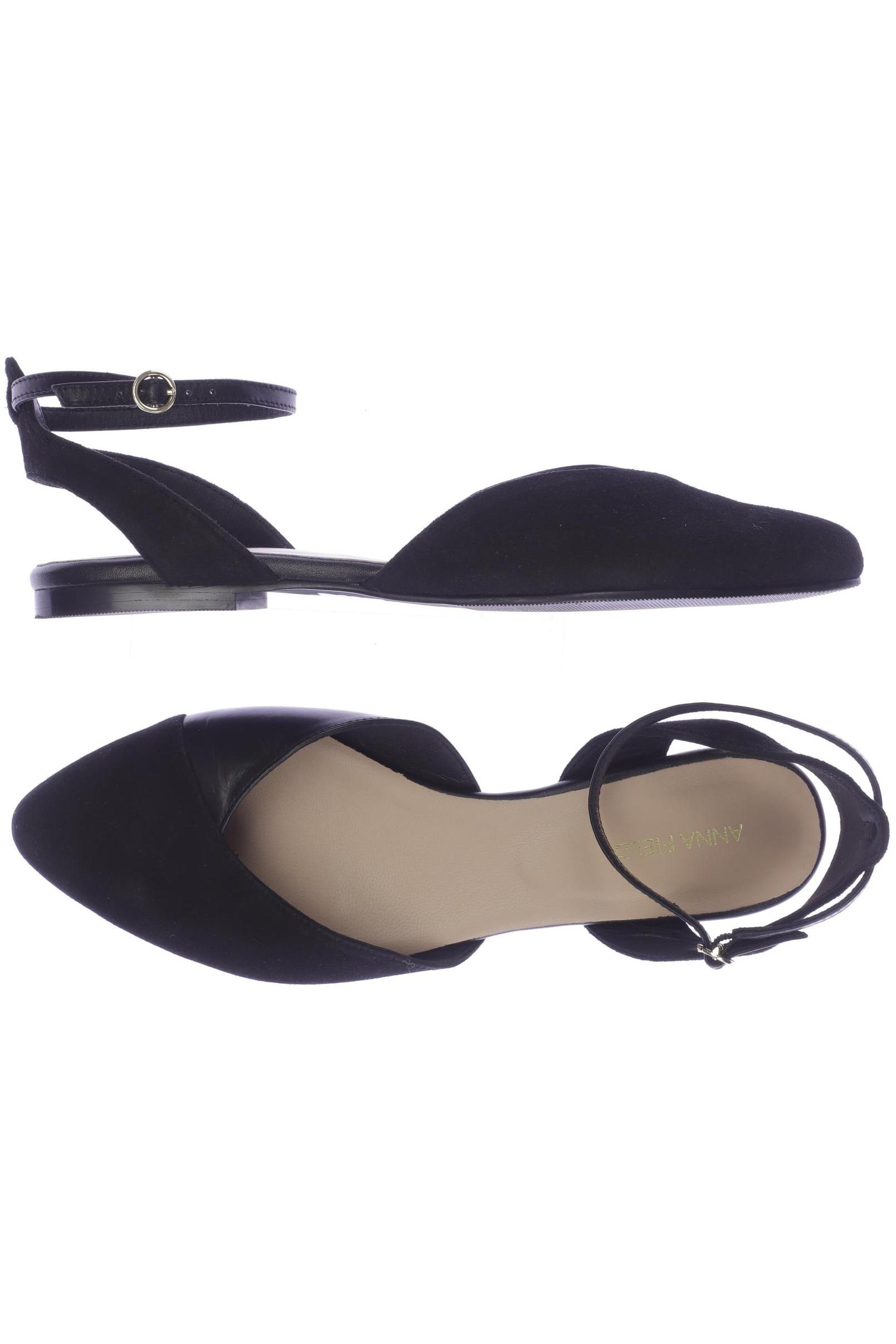 

Anna Field Damen Sandale, schwarz