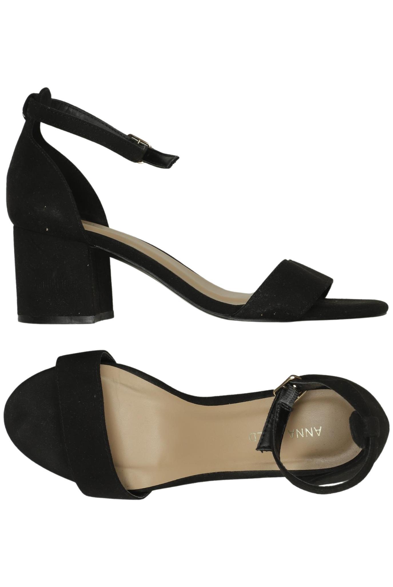 

Anna Field Damen Sandale, schwarz, Gr. 35