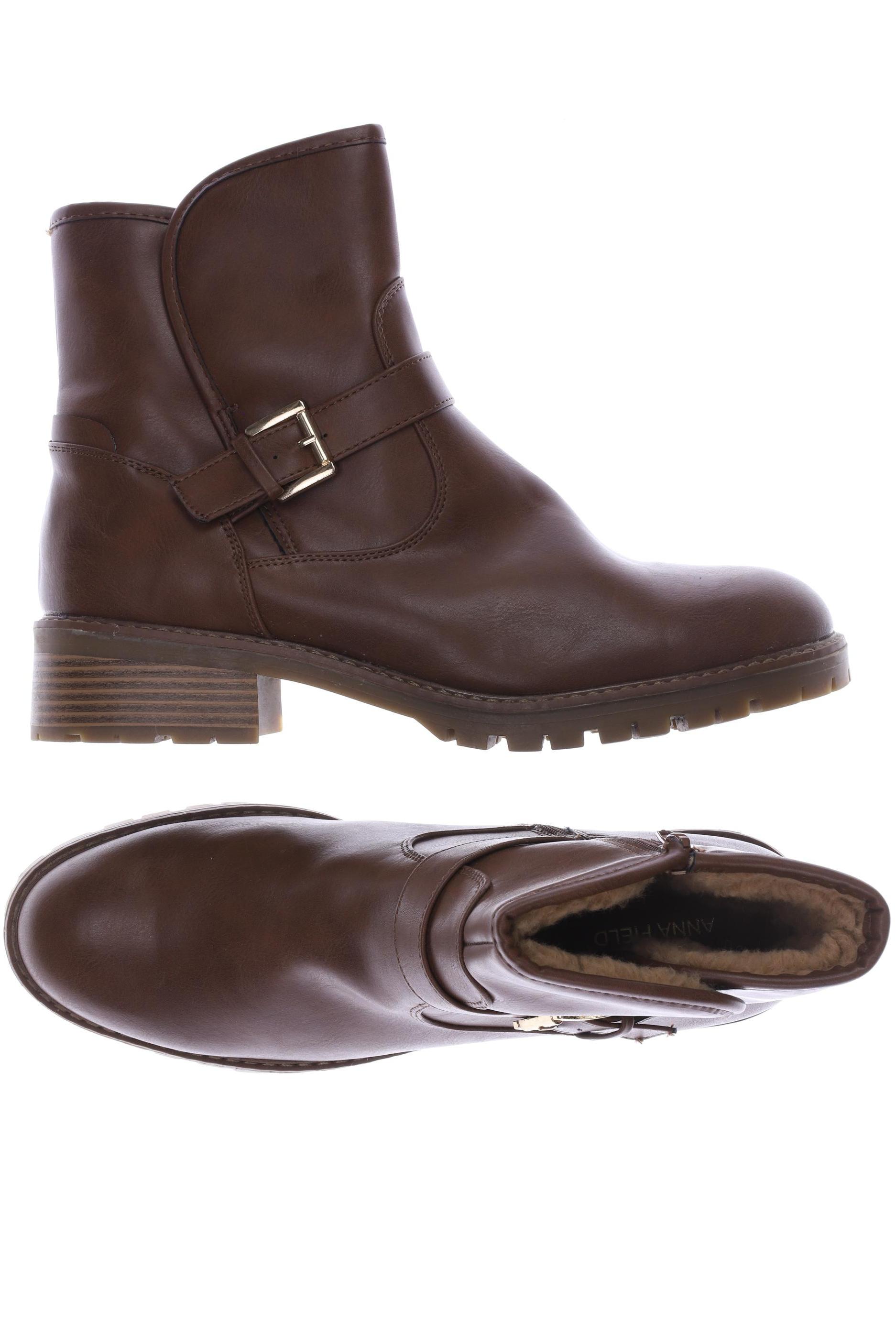 

Anna Field Damen Stiefelette, braun, Gr. 42