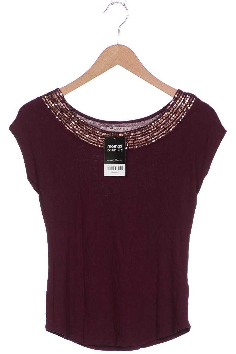 

Anna Field Damen T-Shirt, bordeaux, Gr. 36