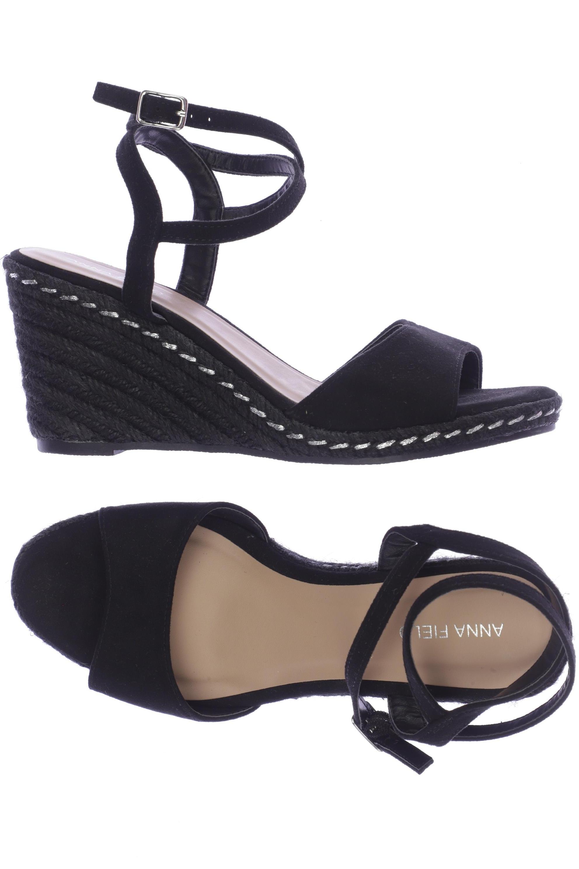 

Anna Field Damen Sandale, schwarz, Gr. 37