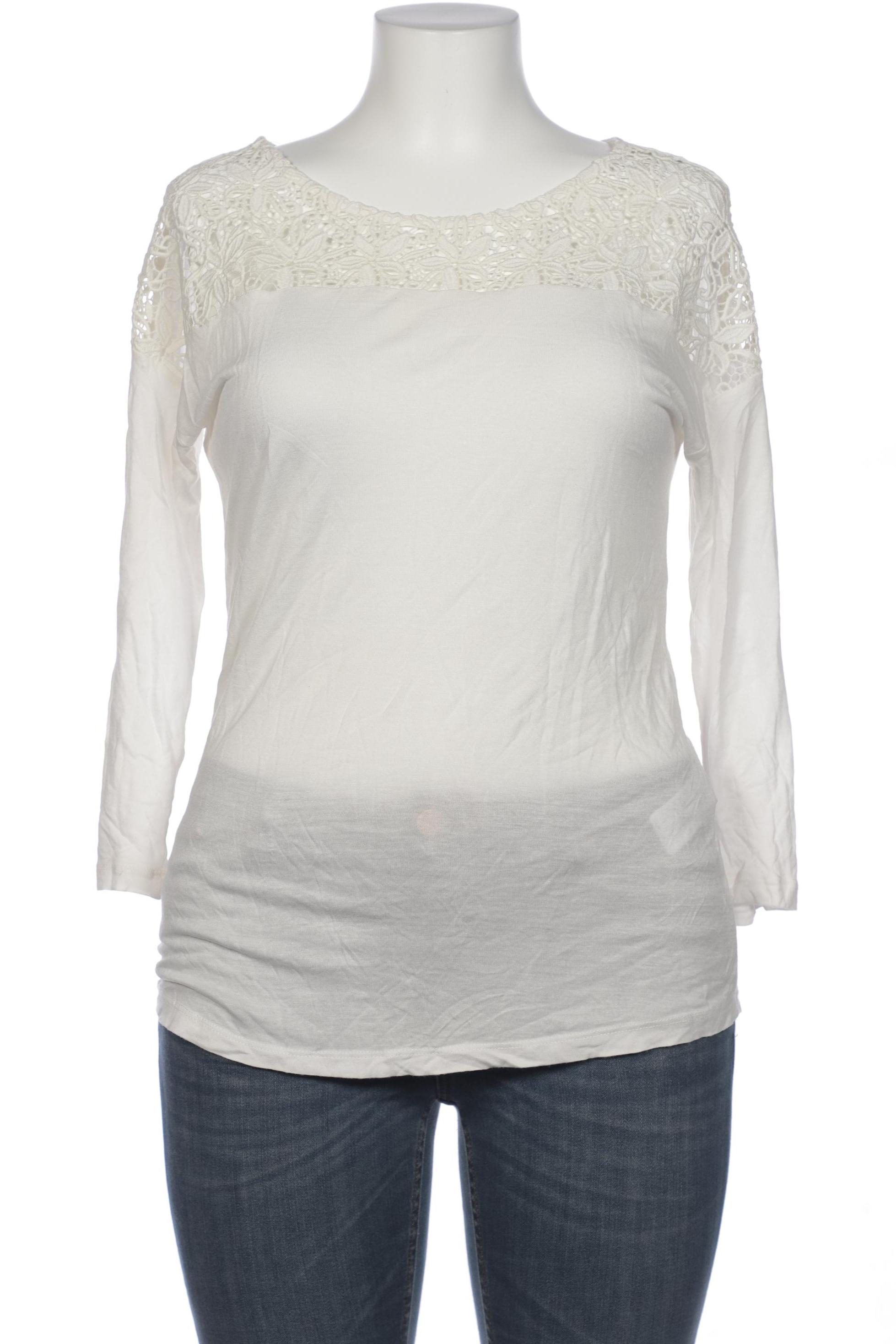 

Anna Field Damen Langarmshirt, weiß, Gr. 44