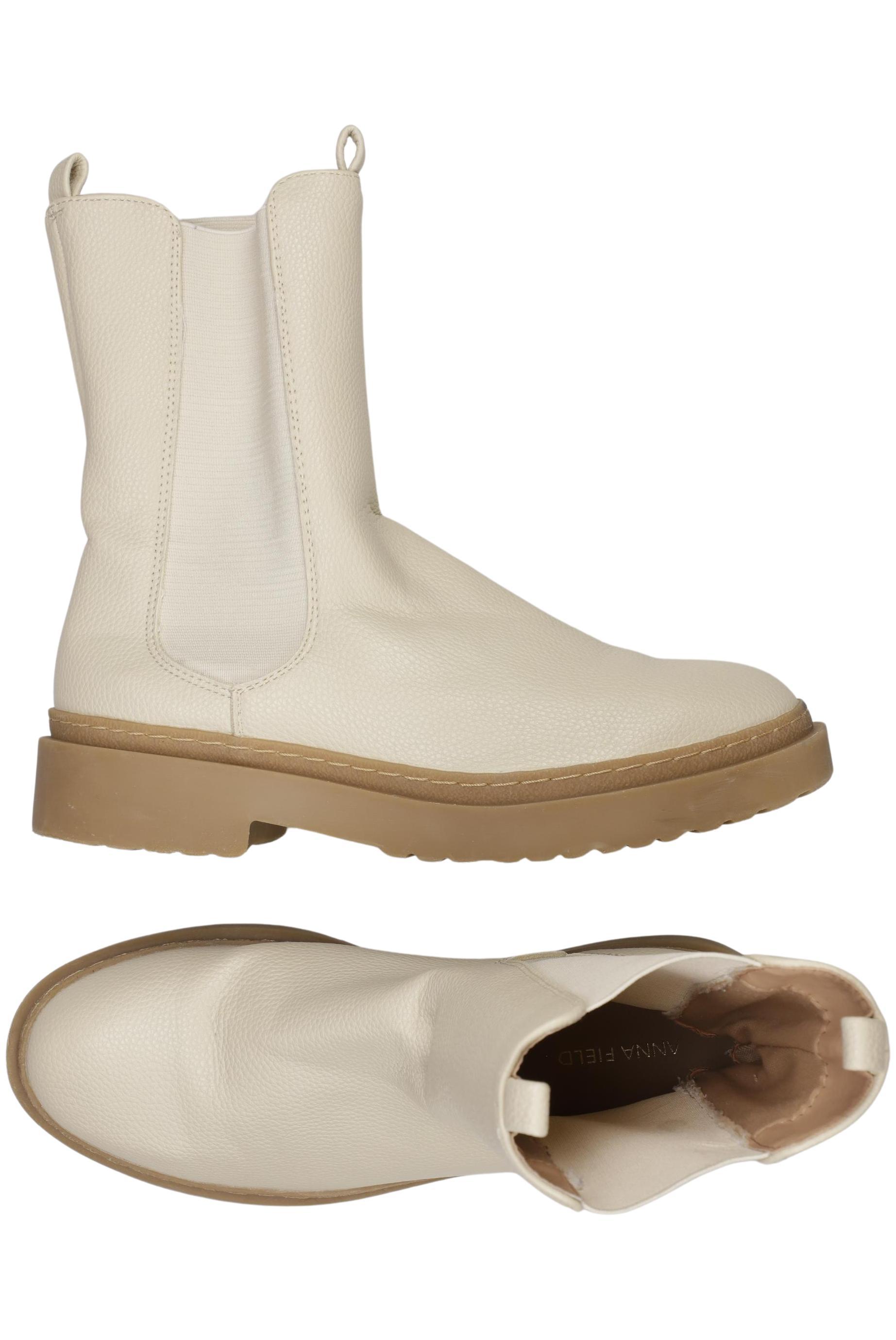 

Anna Field Damen Stiefelette, cremeweiß, Gr. 40