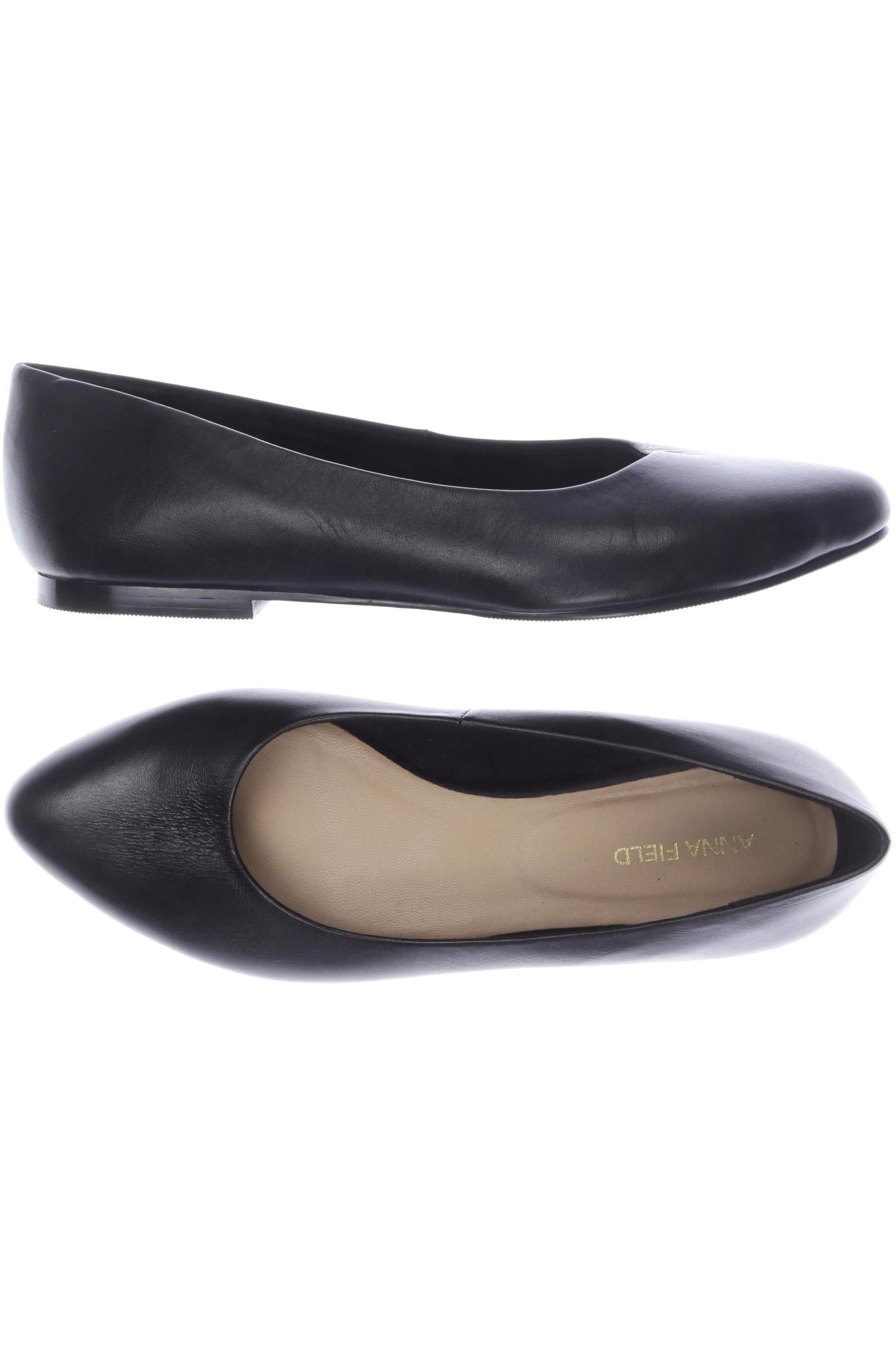 

Anna Field Damen Ballerinas, schwarz, Gr. 39