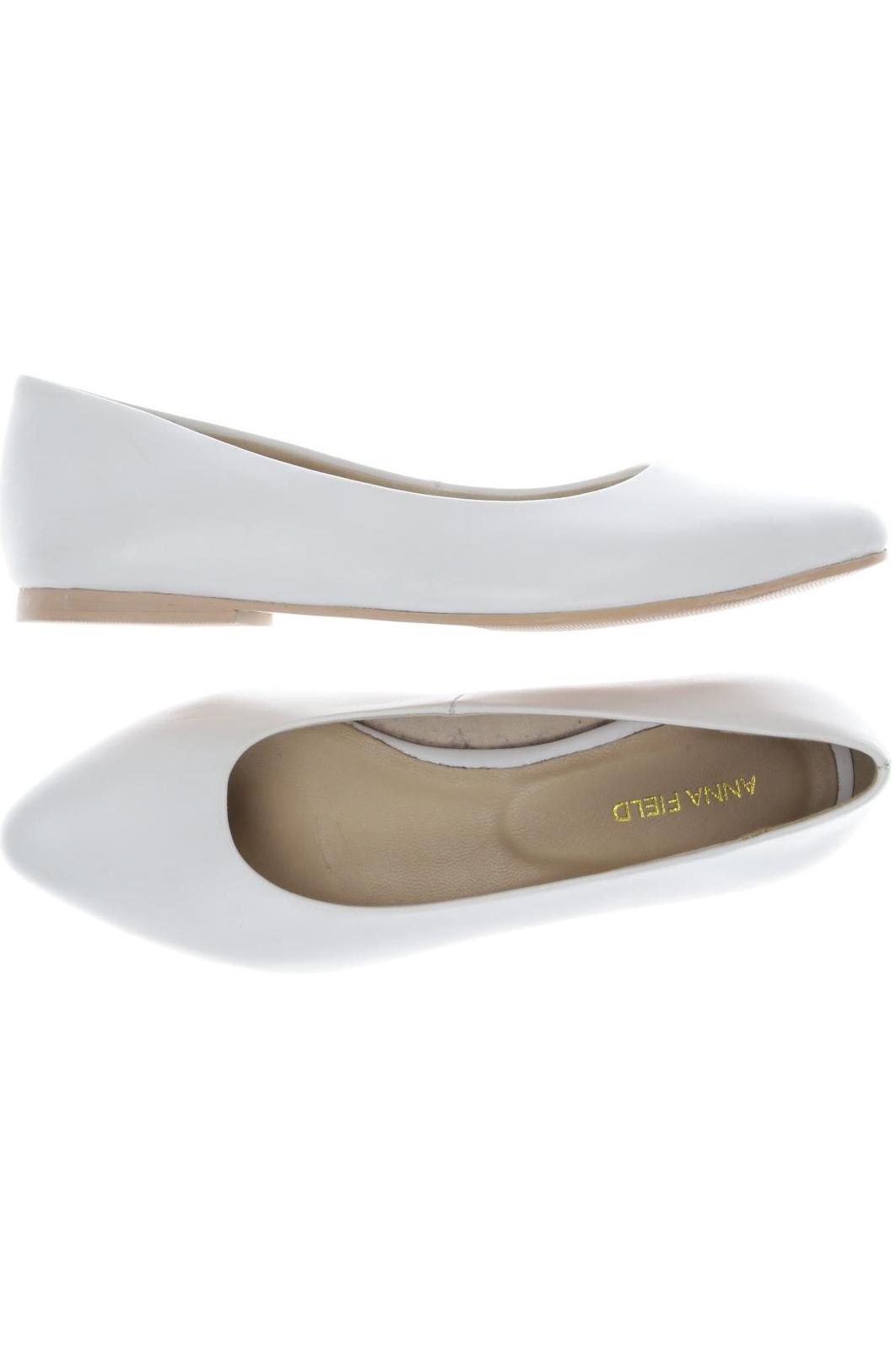

Anna Field Damen Ballerinas, weiß, Gr. 38