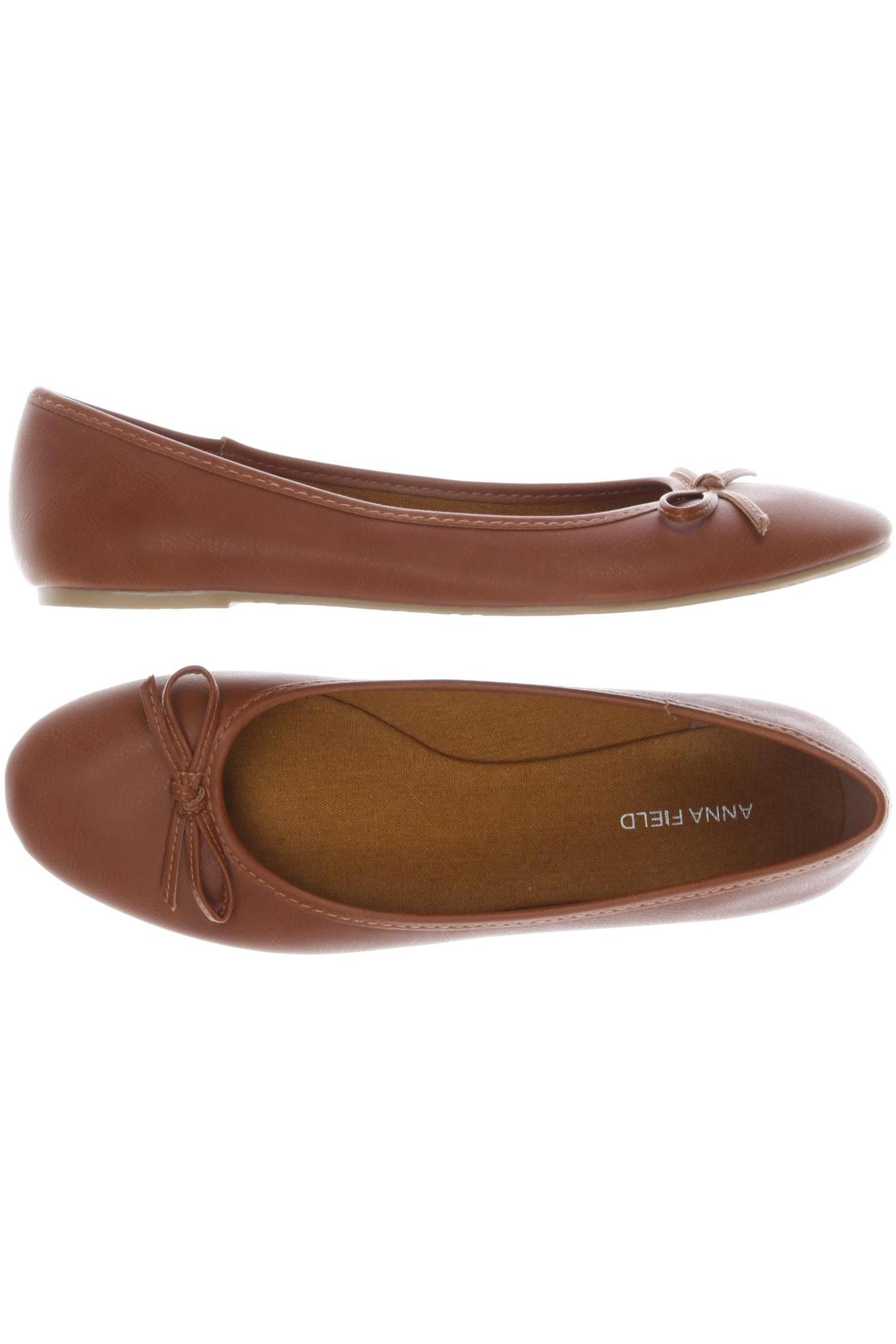 

Anna Field Damen Ballerinas, braun, Gr. 41