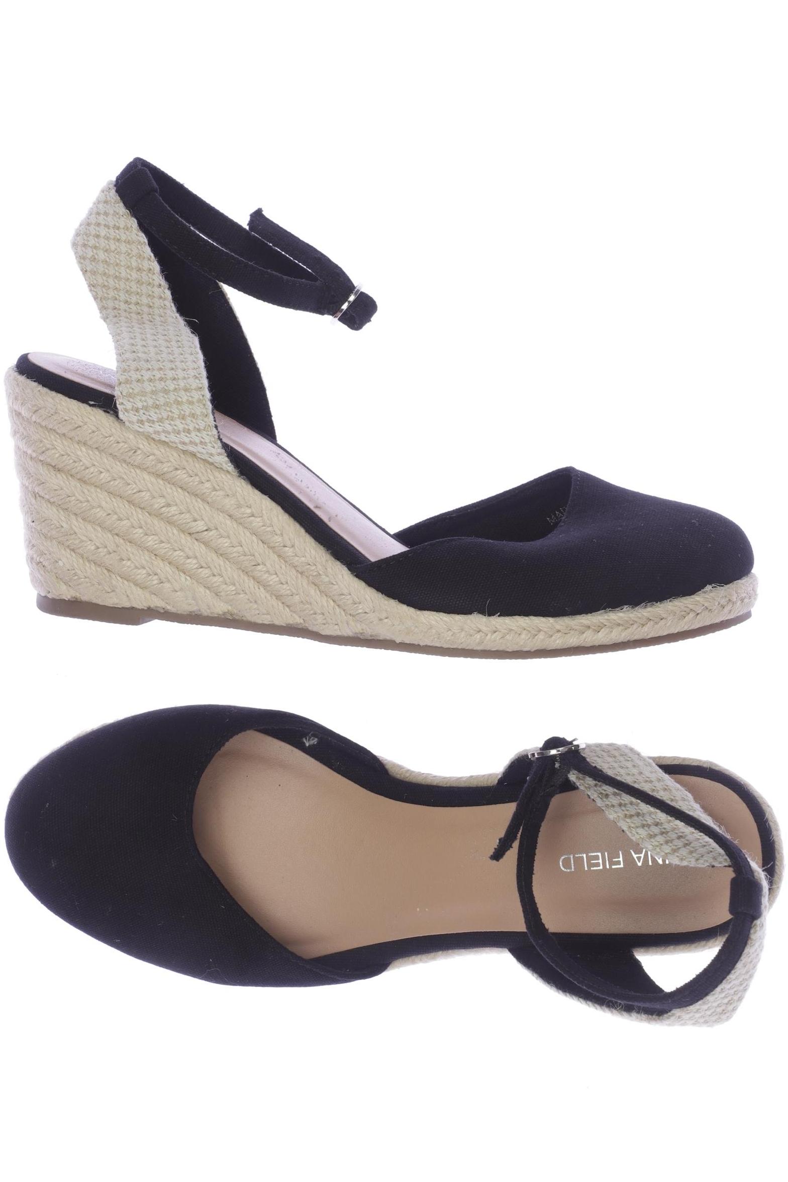 

Anna Field Damen Sandale, schwarz, Gr. 40