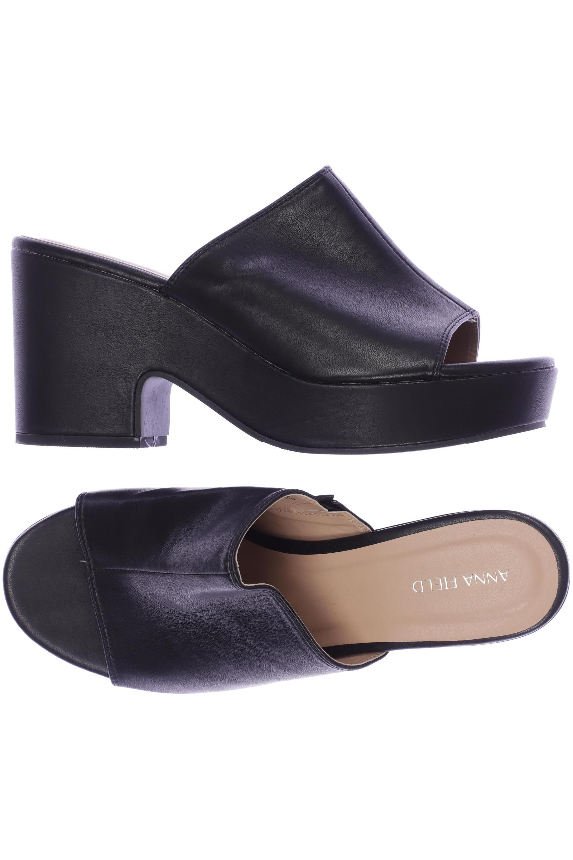 

Anna Field Damen Sandale, schwarz, Gr. 40