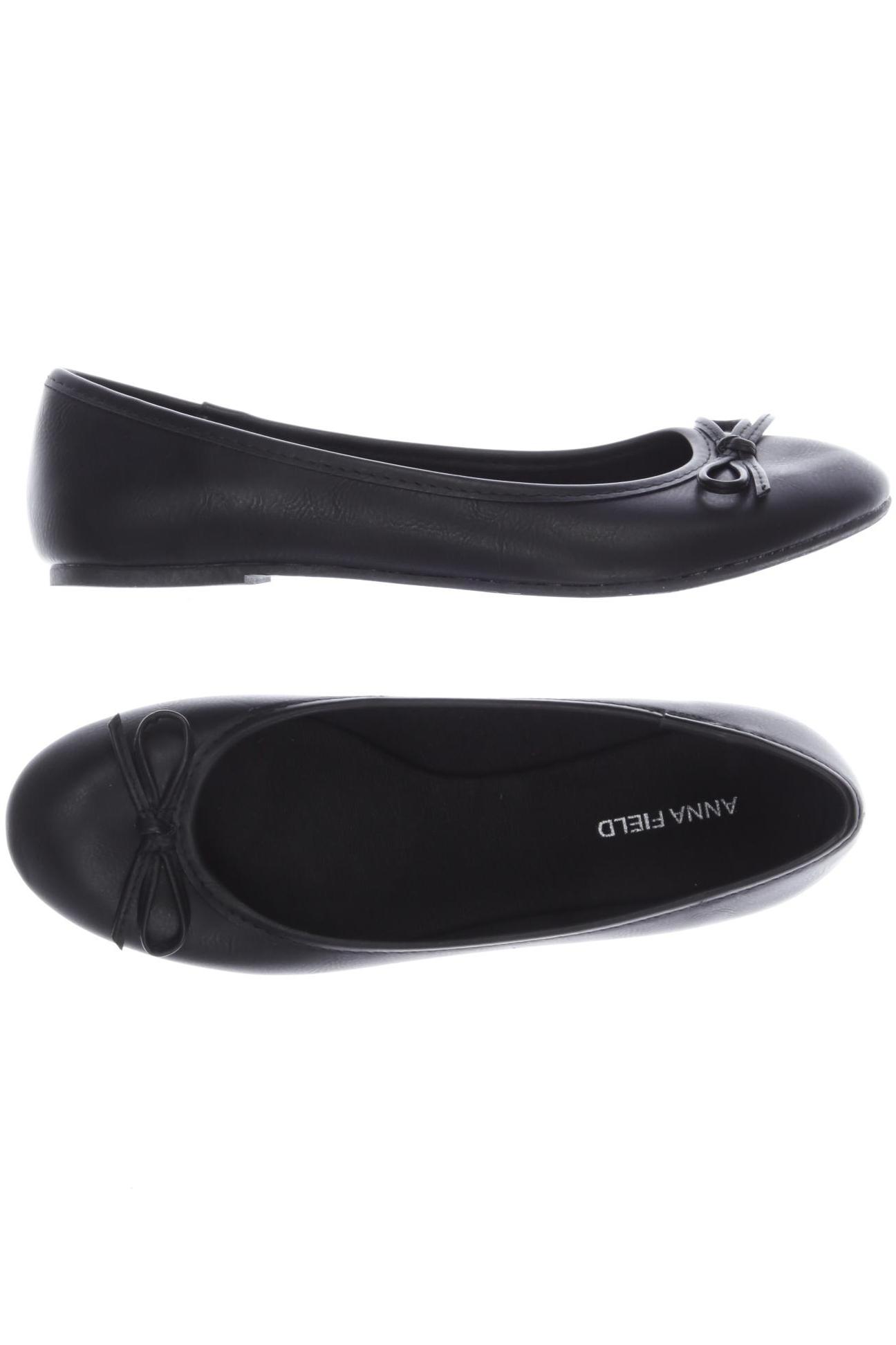 

Anna Field Damen Ballerinas, schwarz, Gr. 38