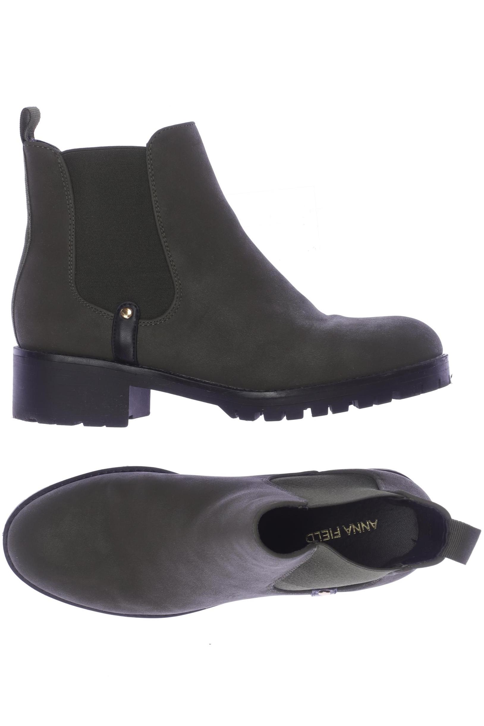 

Anna Field Damen Stiefelette, grün, Gr. 38