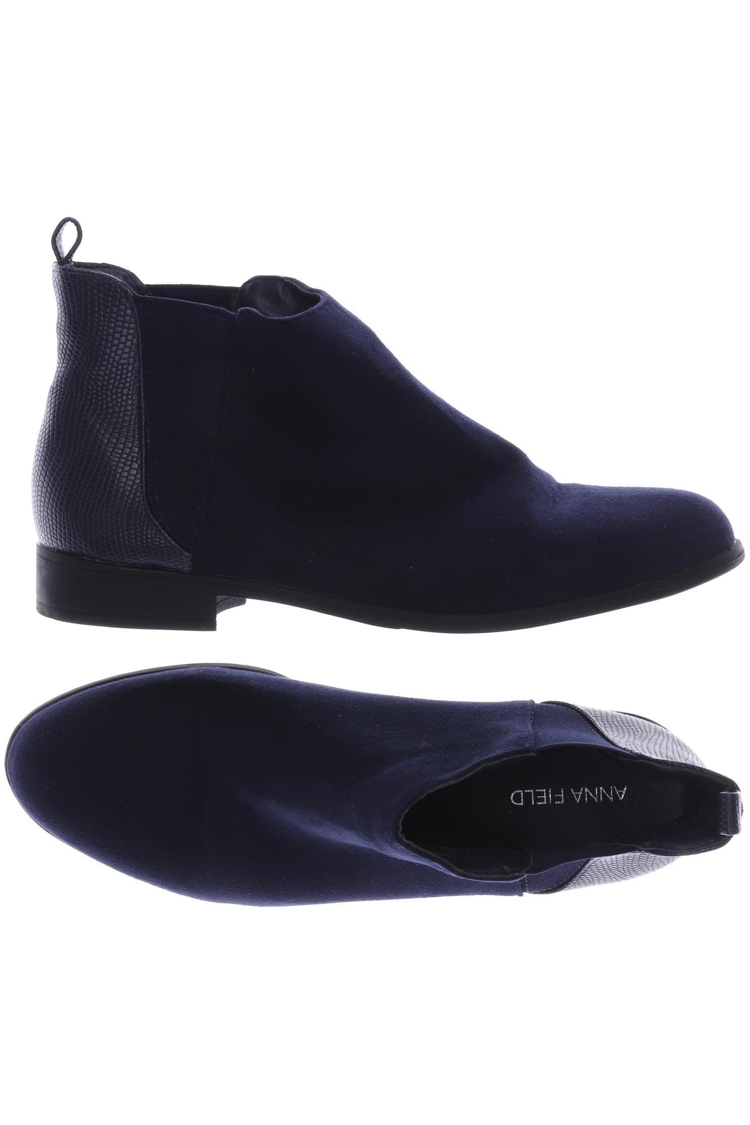 

Anna Field Damen Stiefelette, marineblau