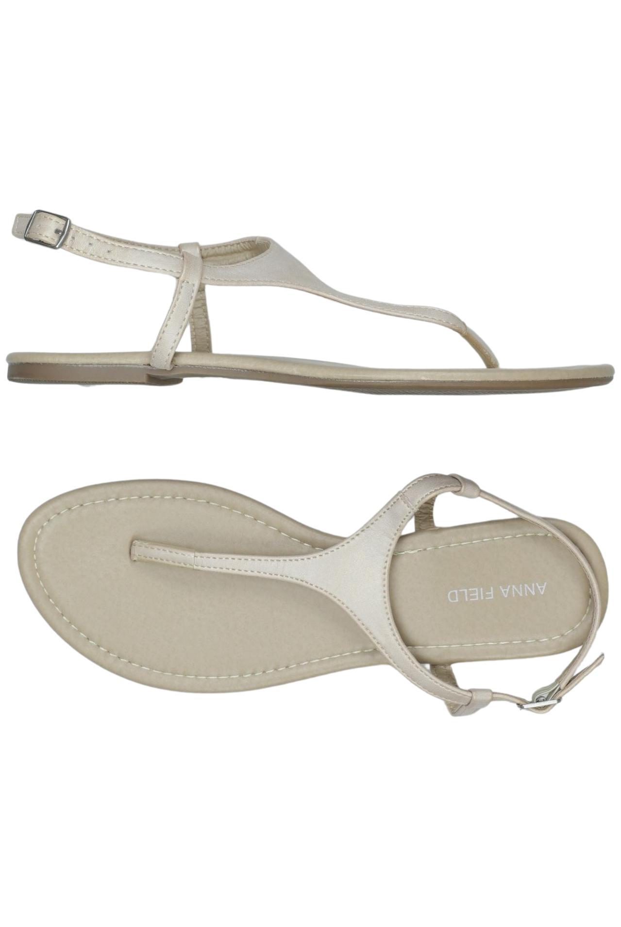

Anna Field Damen Sandale, cremeweiß, Gr. 39