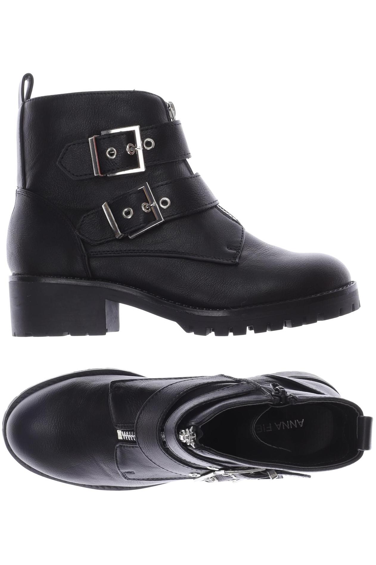 

Anna Field Damen Stiefelette, schwarz