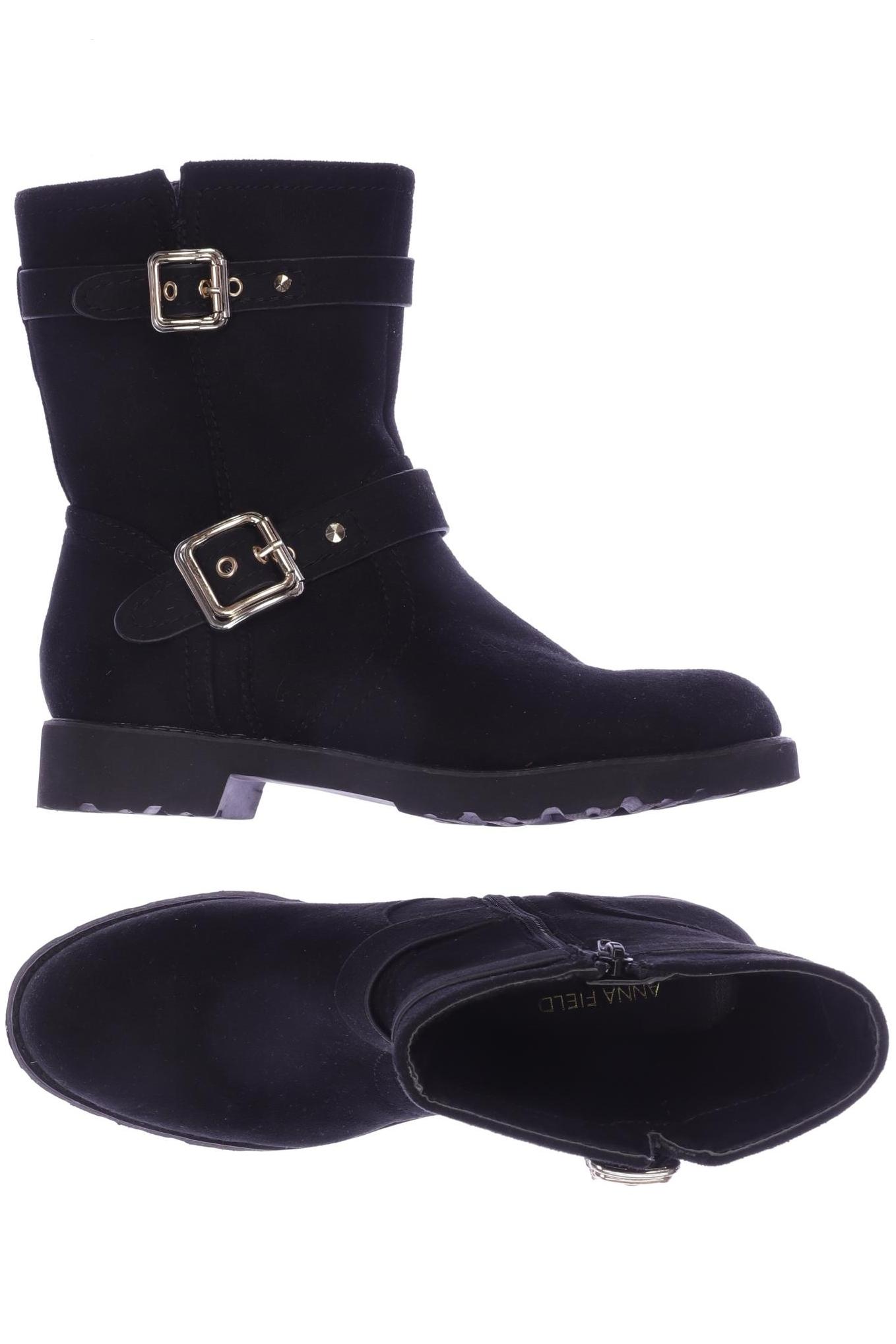 

Anna Field Damen Stiefelette, schwarz, Gr. 39