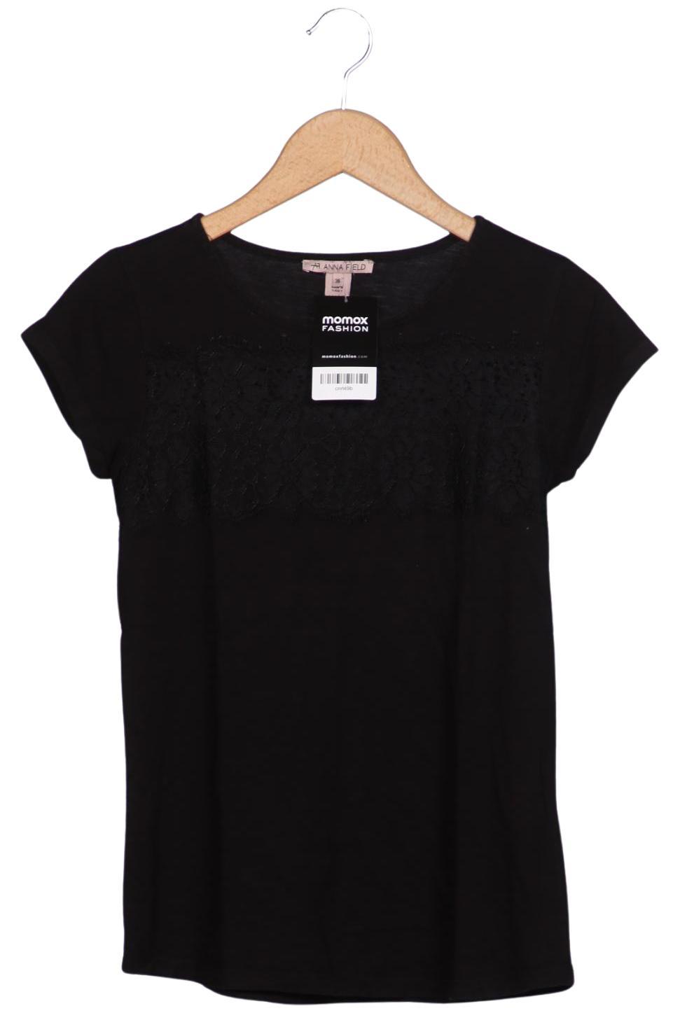 

Anna Field Damen T-Shirt, schwarz, Gr. 36