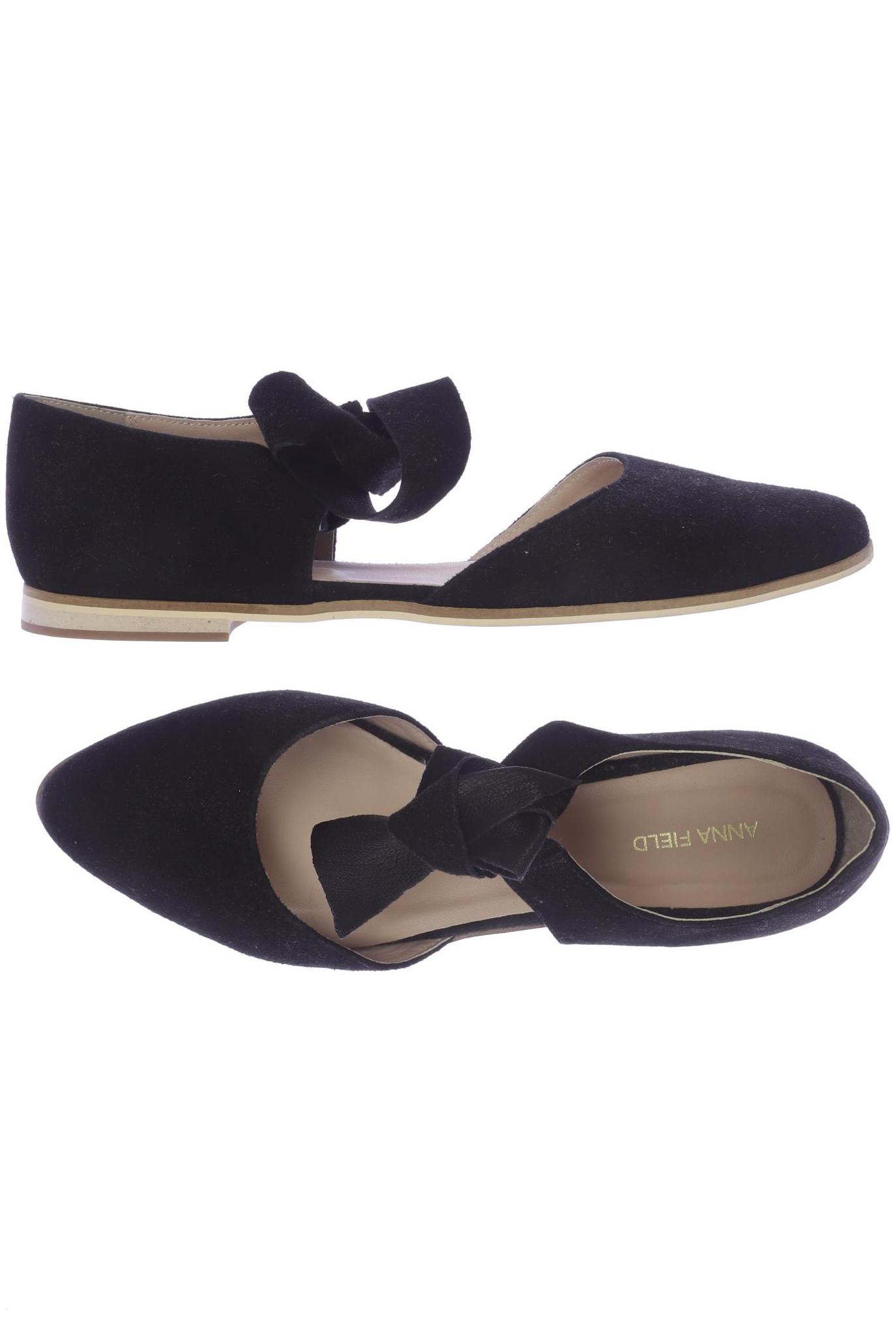 

Anna Field Damen Ballerinas, schwarz, Gr. 42