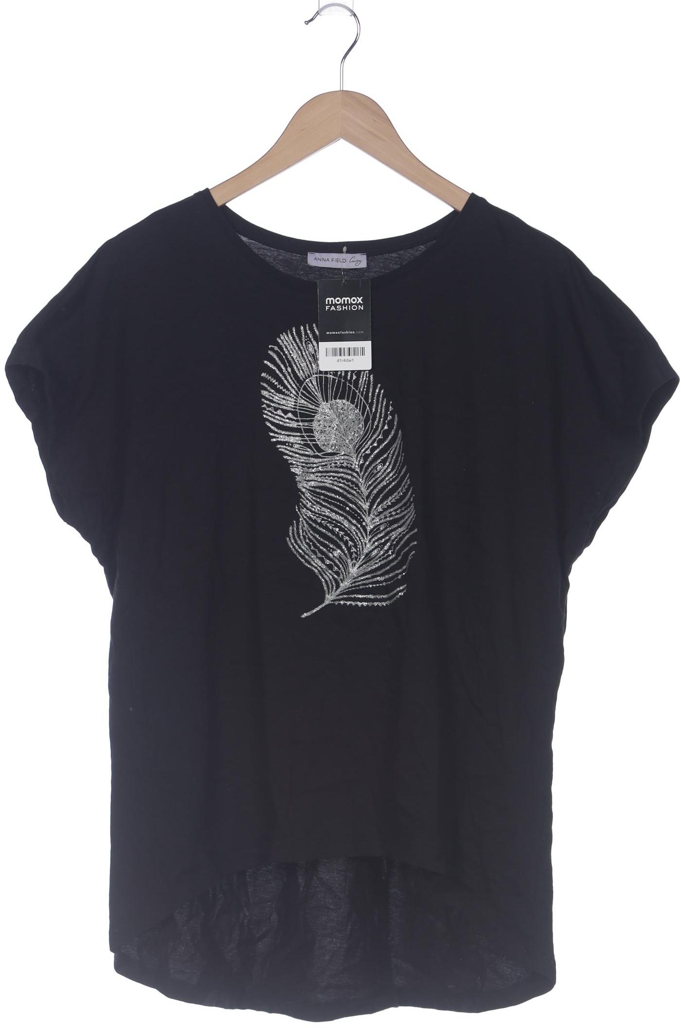 

Anna Field Damen T-Shirt, schwarz, Gr. 48