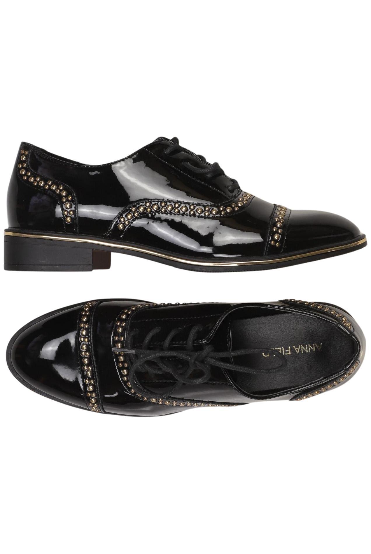 

Anna Field Damen Halbschuh, schwarz, Gr. 37