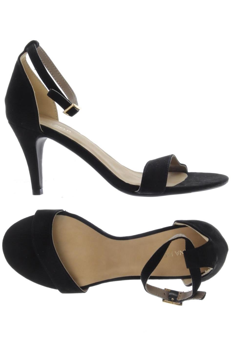 

Anna Field Damen Sandale, schwarz, Gr. 38