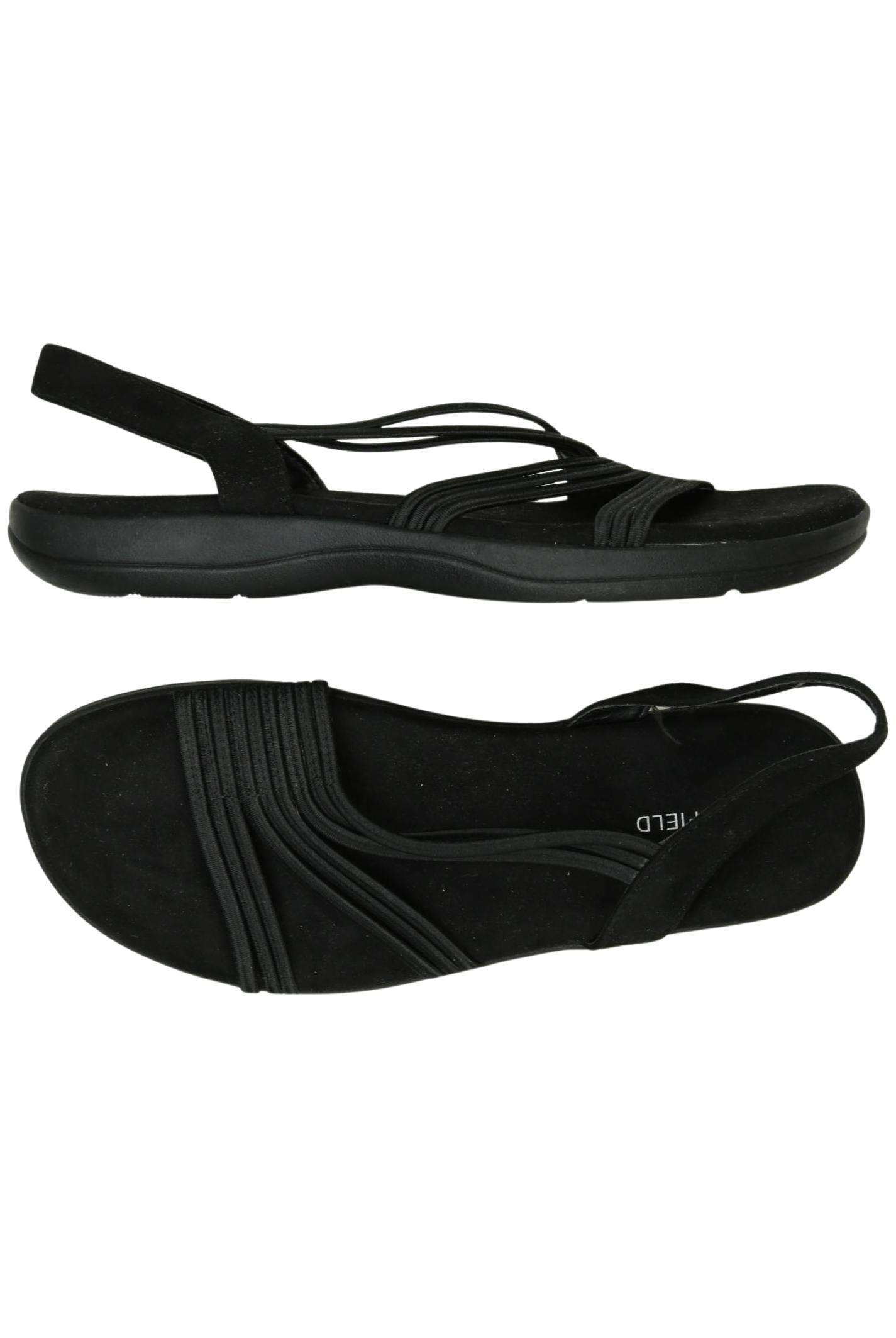 

Anna Field Damen Sandale, schwarz, Gr. 40